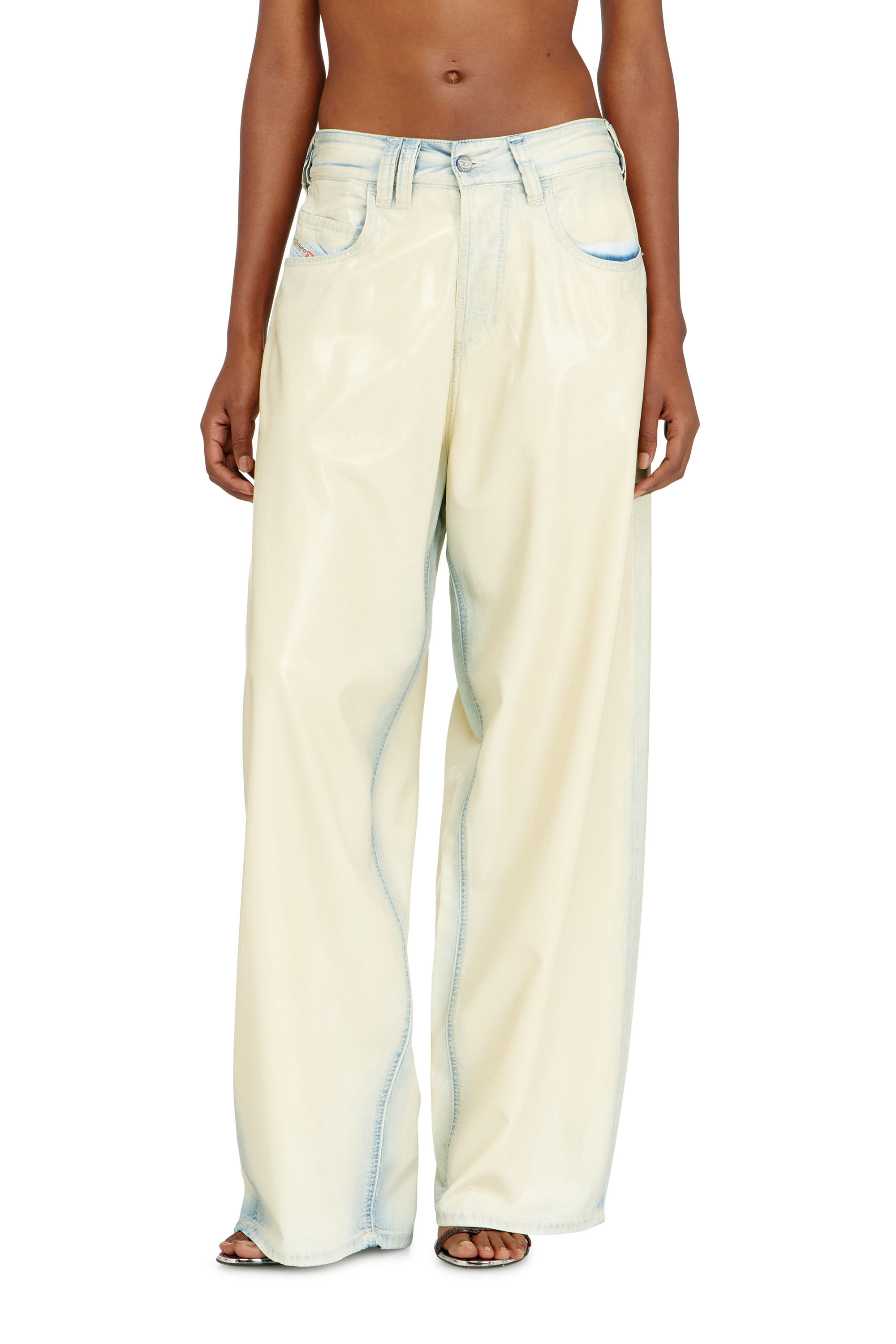 Diesel - Relaxed Jeans 1997 D-Enim-M 068WD Mixte, Bleu Clair - Image 6