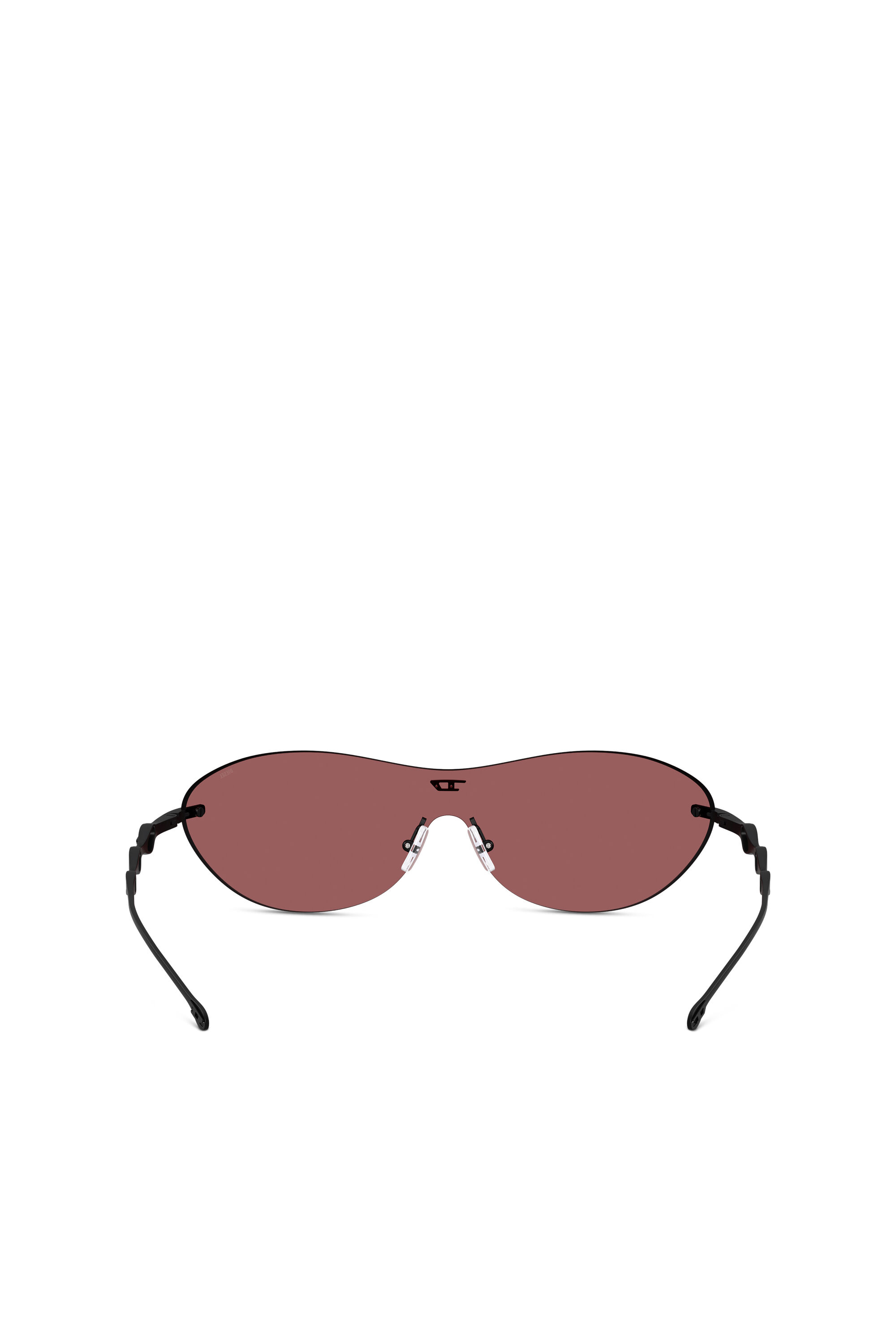 Diesel - 0DL1006 SIZE 35, Unisex Ovale Sonnenbrille in Dunkelviolett - 3