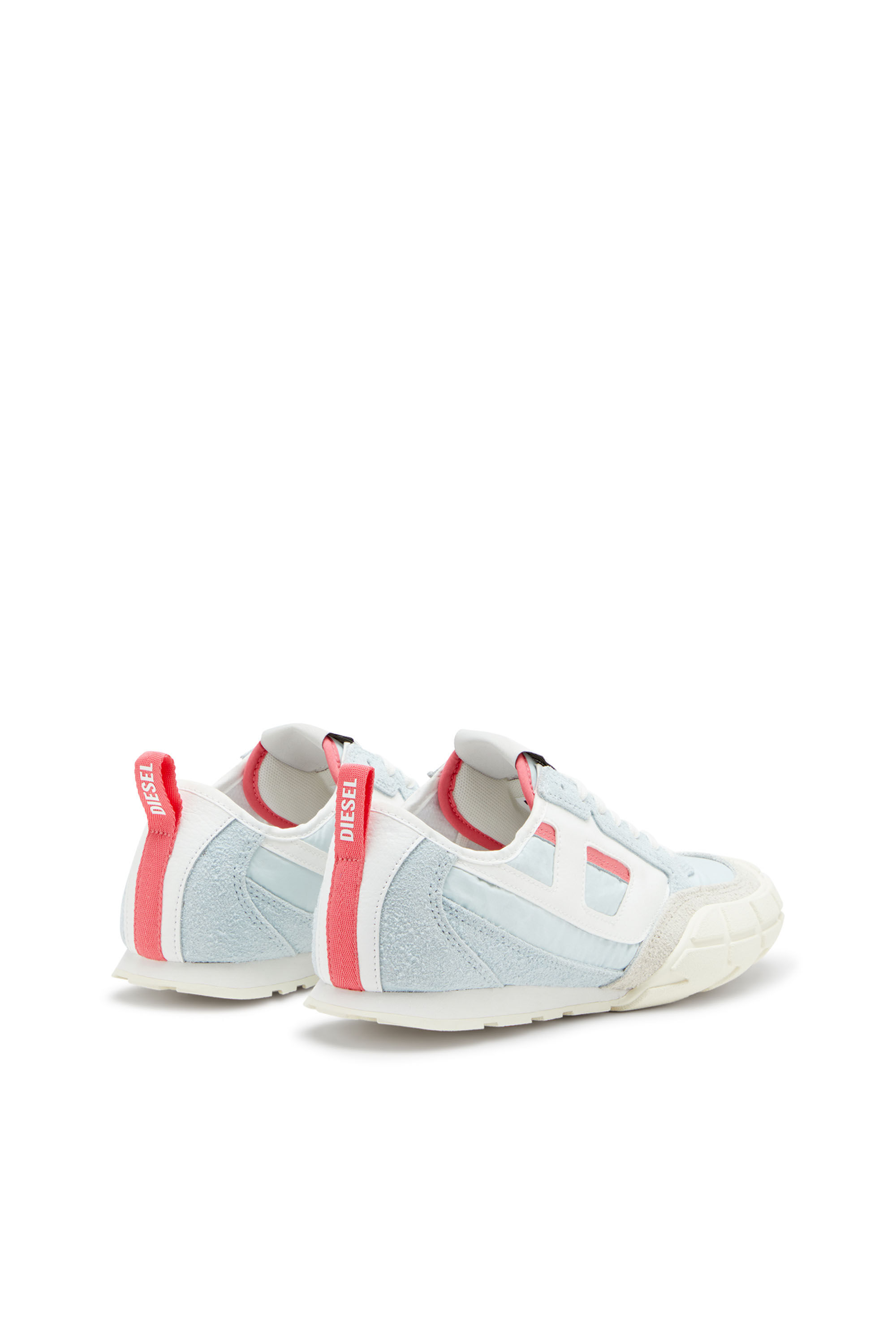 Diesel - S-PAGODHA LOW W, Sneaker in pelle, suede e ripstop Donna in ToBeDefined - 3