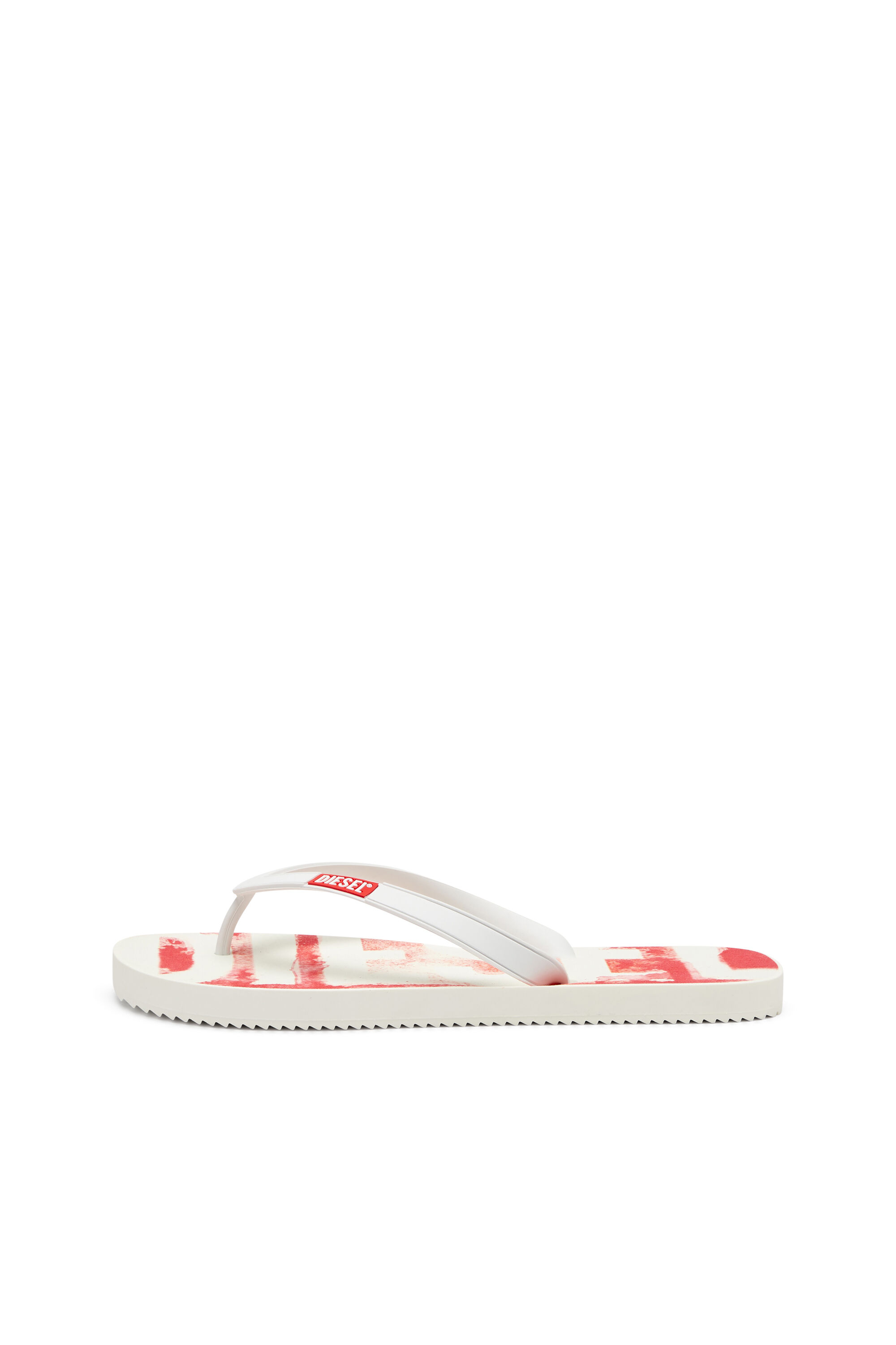 Diesel - SA-RIO, Sa-Rio-Infradito in gomma con logo graffiti Uomo in Multicolor - 7