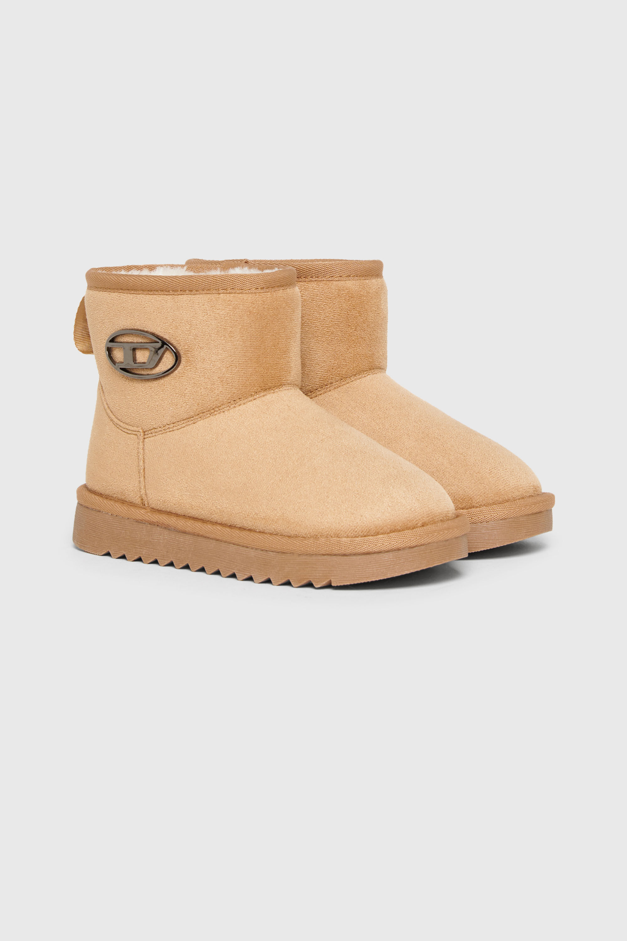 Diesel - D-DAATEN, D-Daaten - Stivali con fodera pelliccia Unisex in Marrone - 2