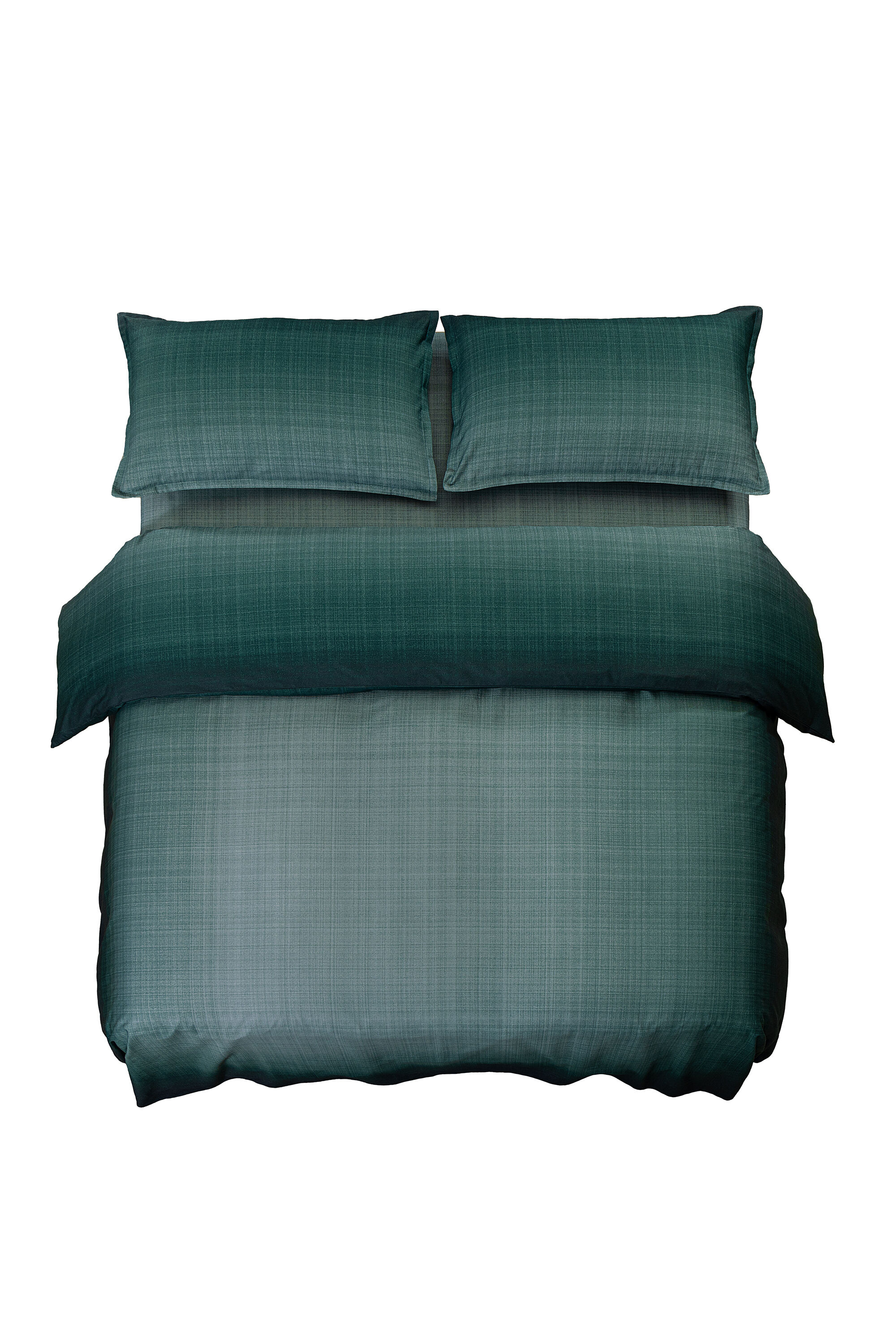 Diesel - 1016269  IRIDESCENT BLUE DUVET COVER SET, Unisex Perkal-Bettbezug-Set f&uuml;r ein Queen-Size-Bett in Gr&uuml;n - 1