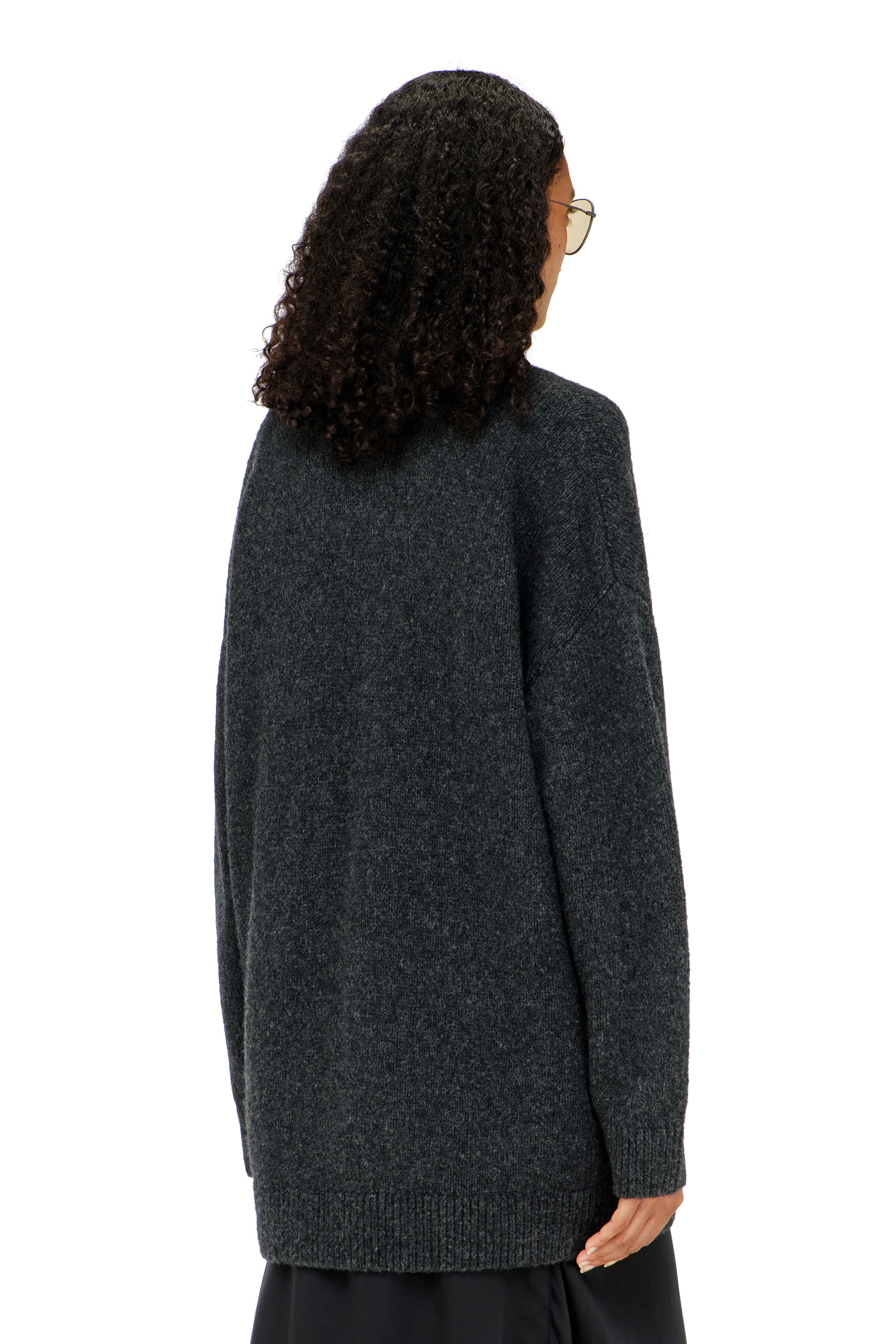 Diesel - M-AREELA, Cardigan in misto lana e alpaca Donna in Multicolor - 4