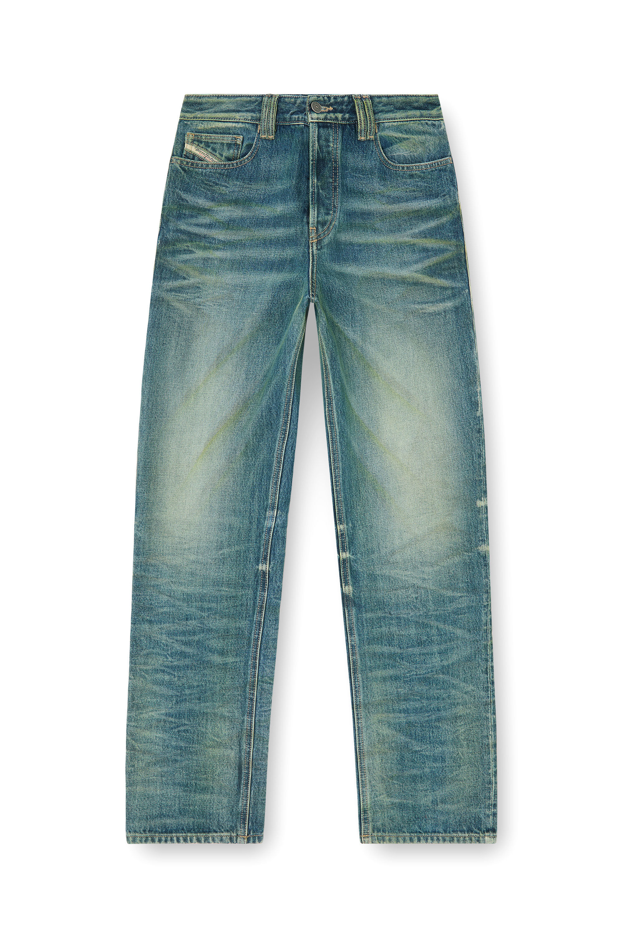 Diesel - Herren Regular Jeans 1991 D-Voeed 007FV, Mittelblau - 7