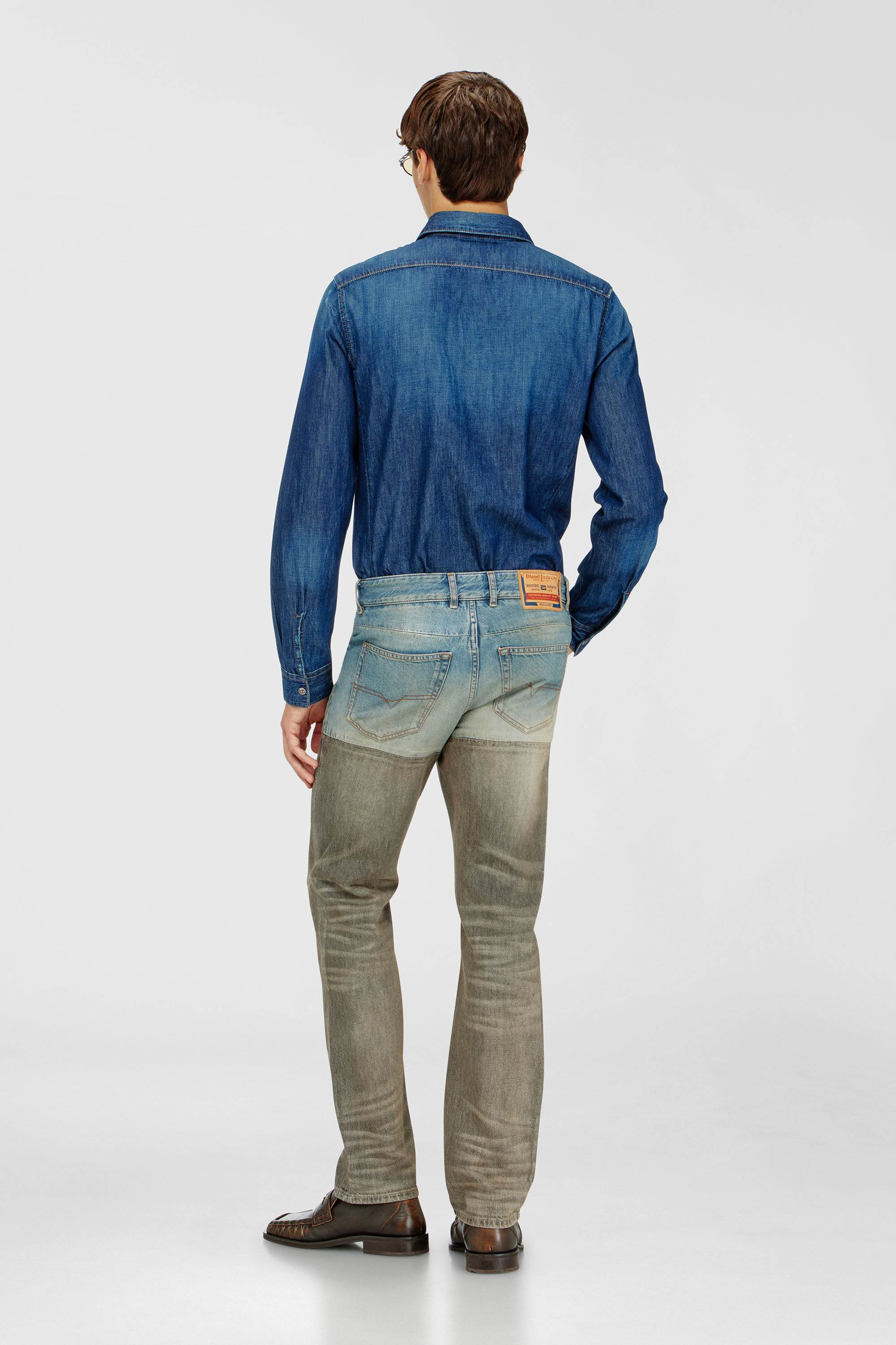 Diesel - Herren Slim Jeans 1993 D-Vyl 0ADDX, Grau/Blau - 6