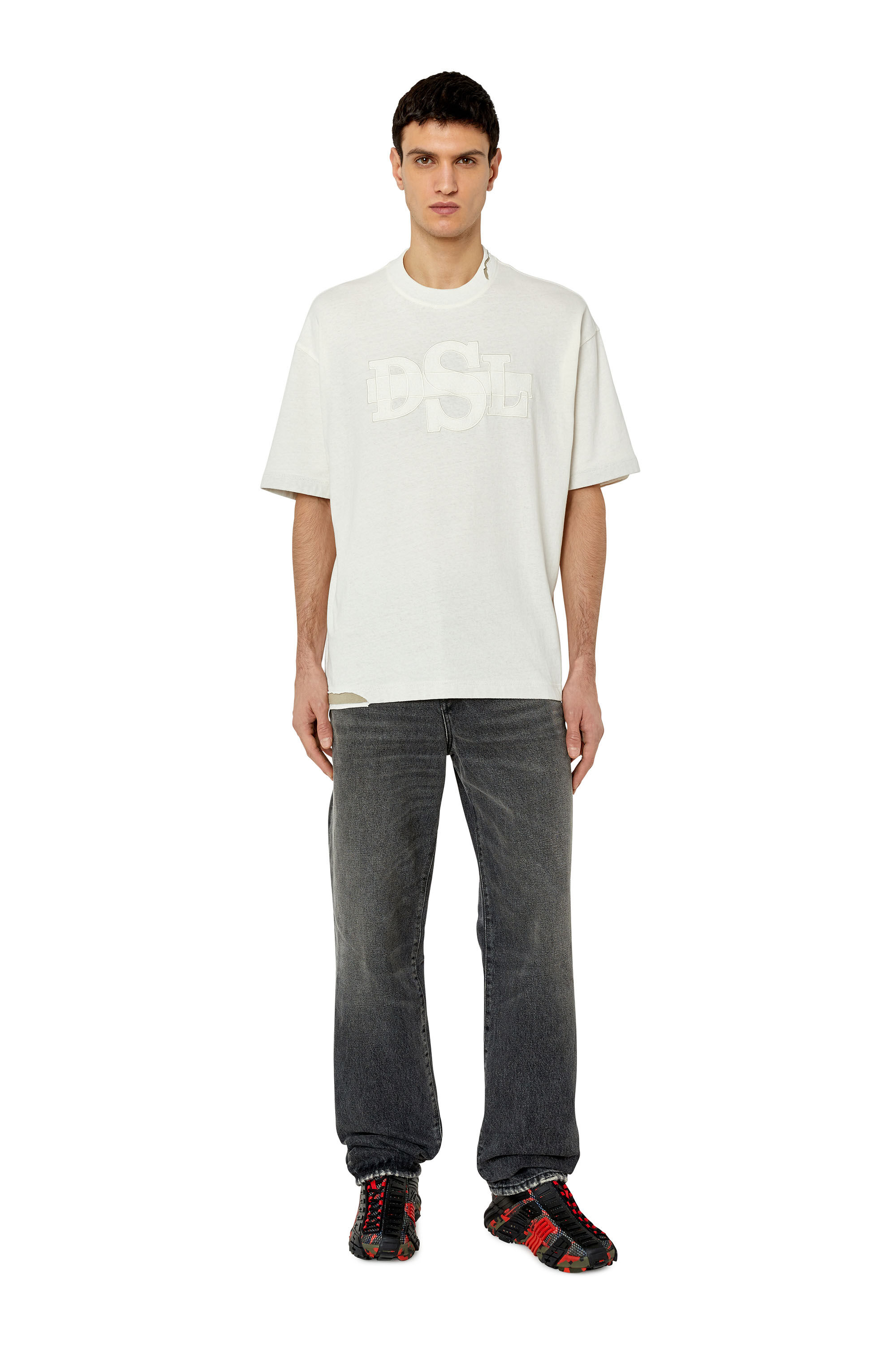 Diesel - T-WASHROT, Blanc - Image 1