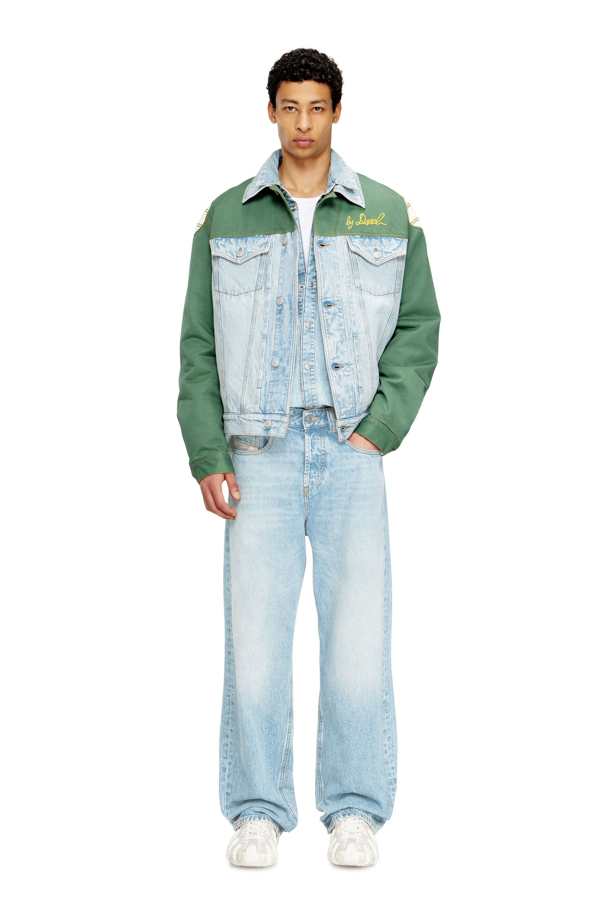 Diesel - J-GIANT-20TH, Giacca in denim con inserto in cotone Unisex in Multicolor - 1
