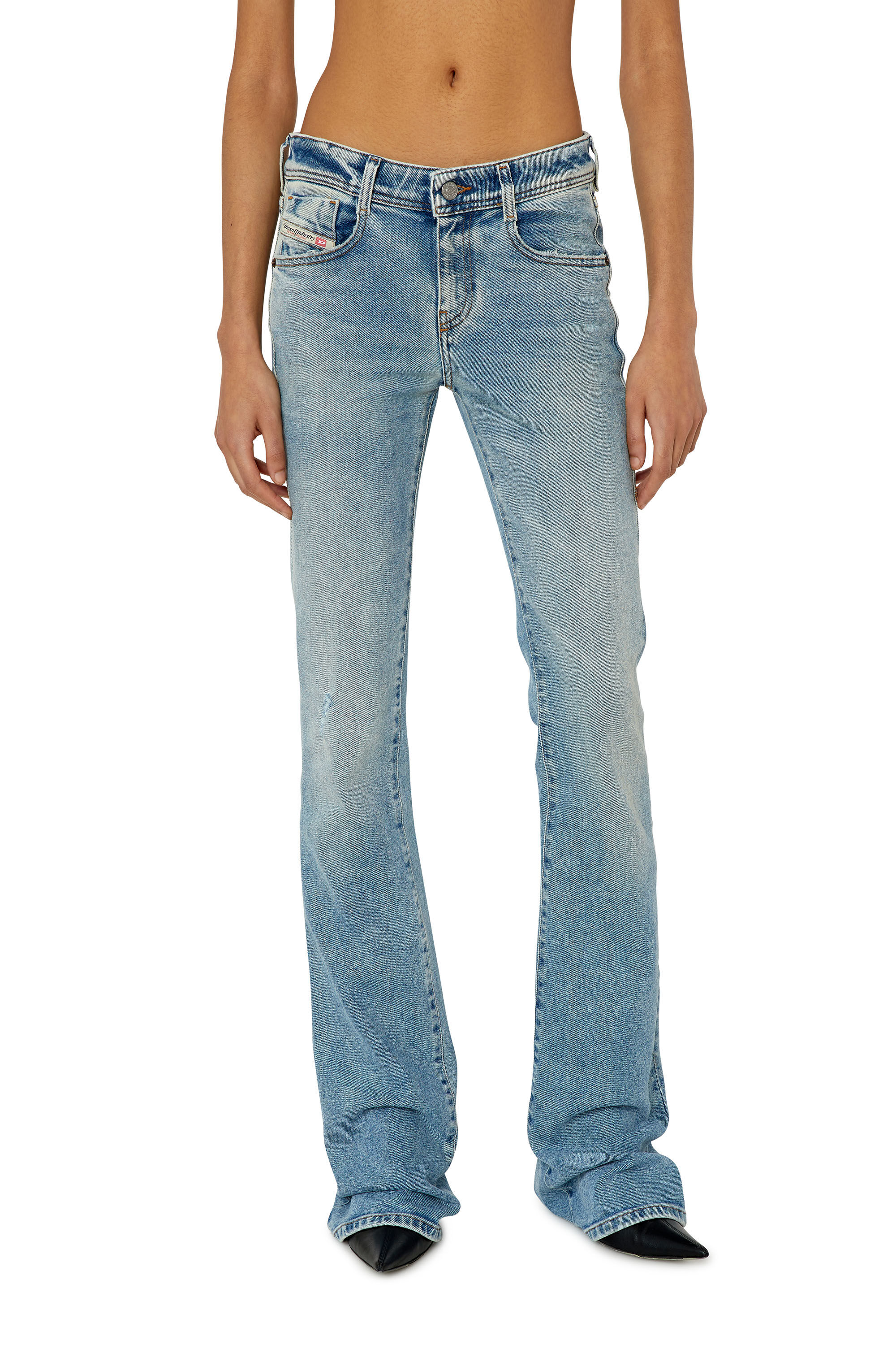 Diesel - Bootcut and Flare Jeans 1969 D-Ebbey 09E86, Hellblau - Image 3