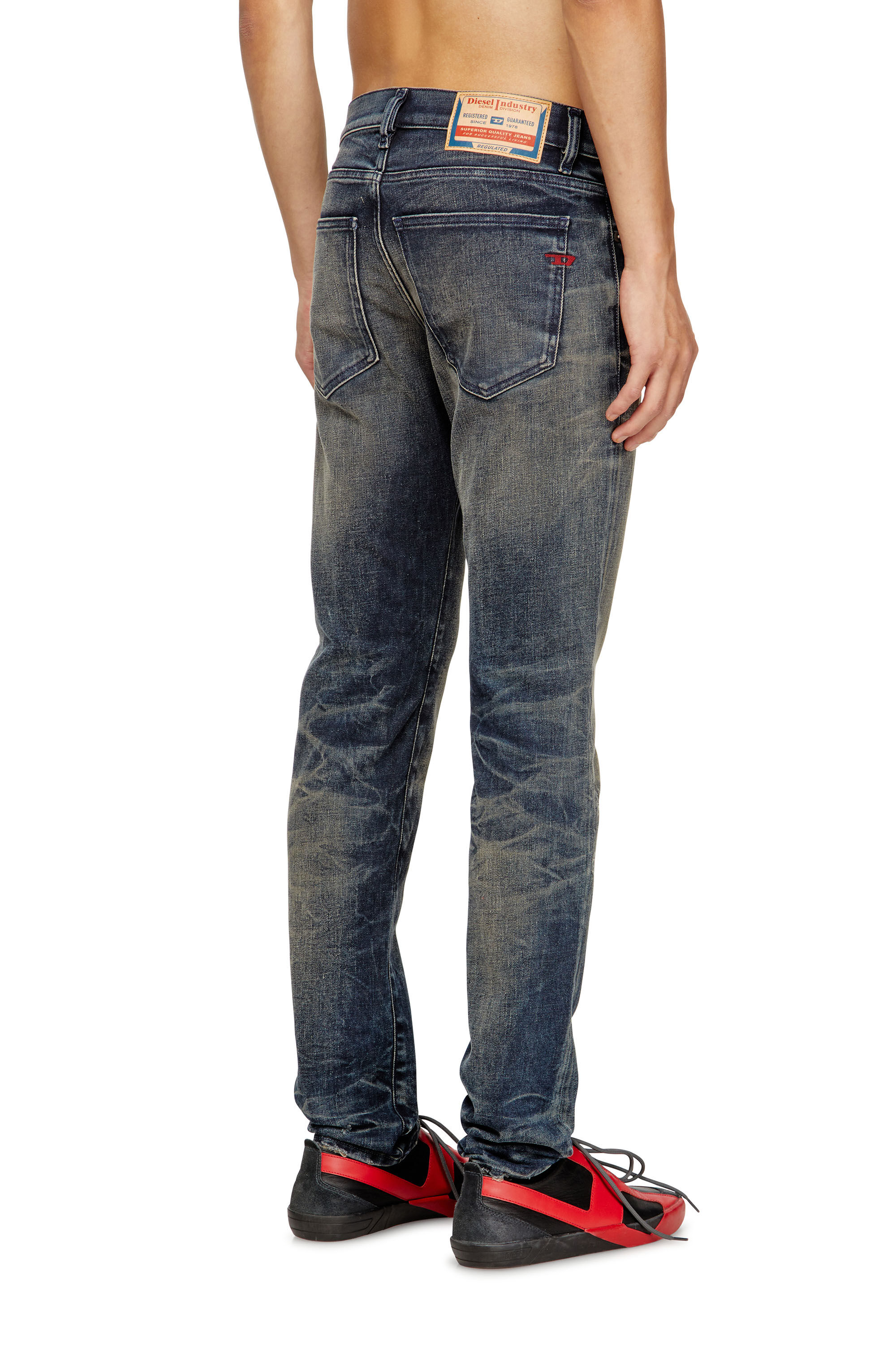 Diesel - Herren Slim Jeans 2019 D-Strukt 09M46, Dunkelblau - 4