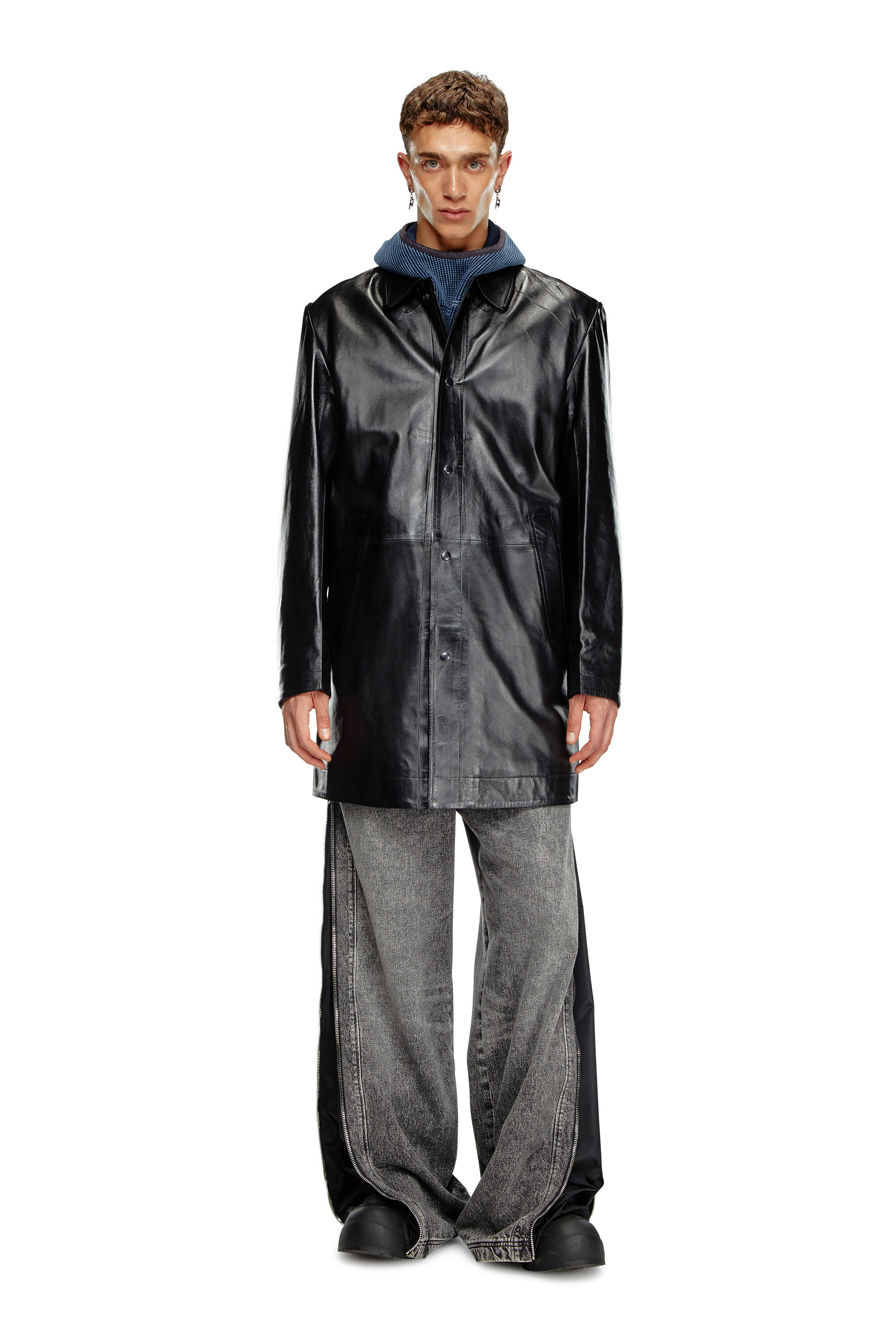 cappotto pelle uomo