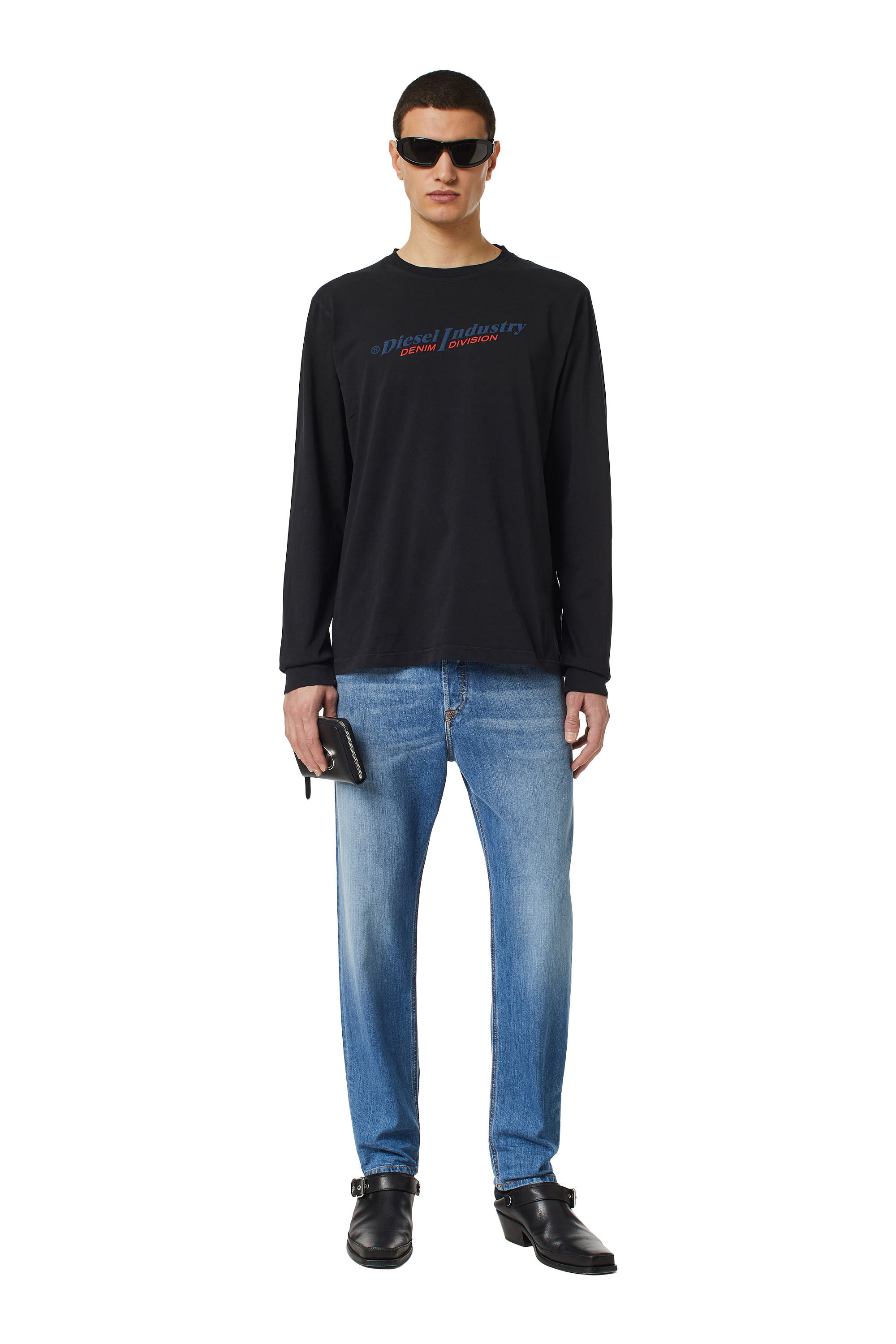Diesel - 2005 D-Fining 0EHAJ Tapered Jeans, Medium blue - Image 1