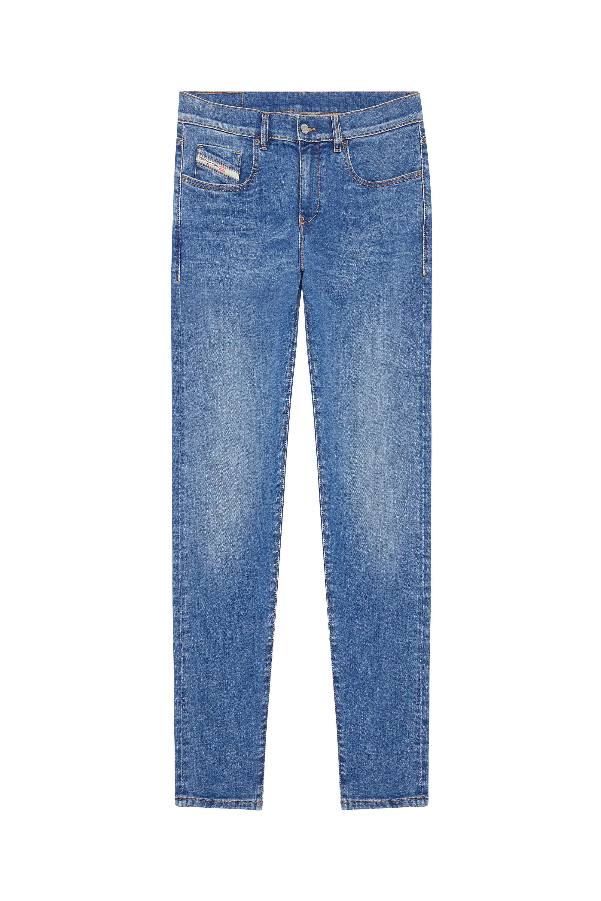 Diesel - 2019 D-STRUKT 09D47 Slim Jeans, Bleu moyen - Image 2