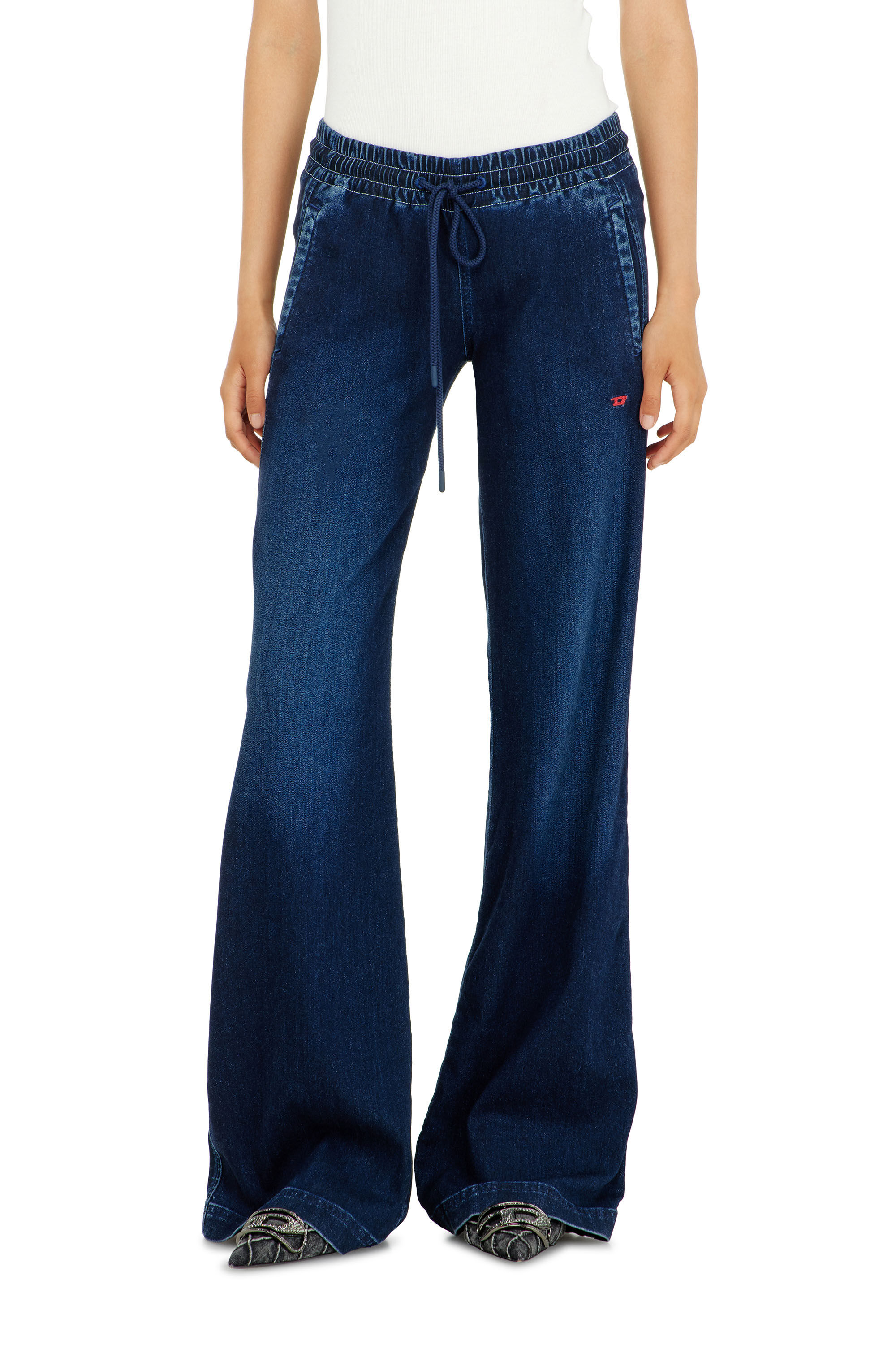 Diesel - Damen Relaxed 2078 D-Ainty Joggjeans&reg; 09P96, Dunkelblau - 2