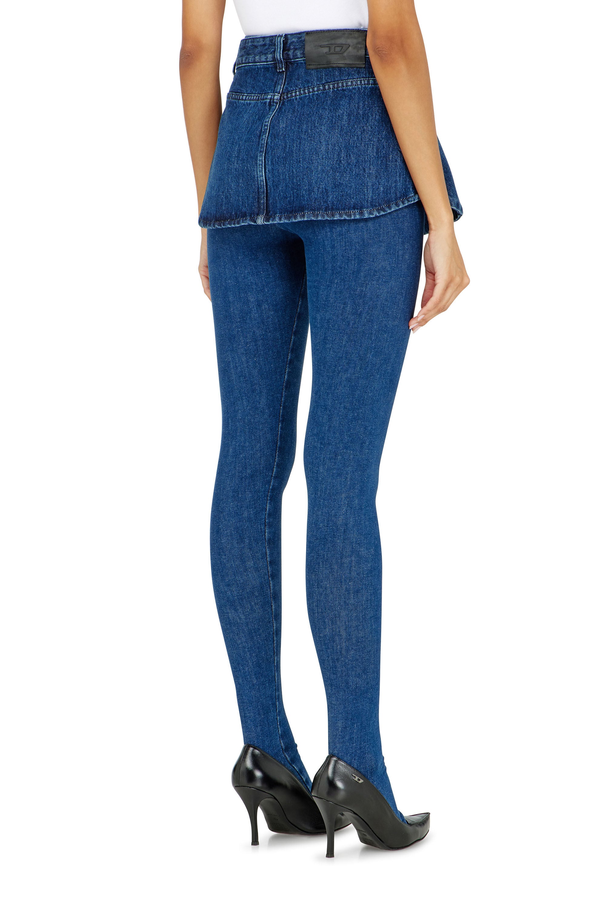 Diesel - Skinny Jeans D-Spika 09R31 Donna, Blu Scuro - Image 5