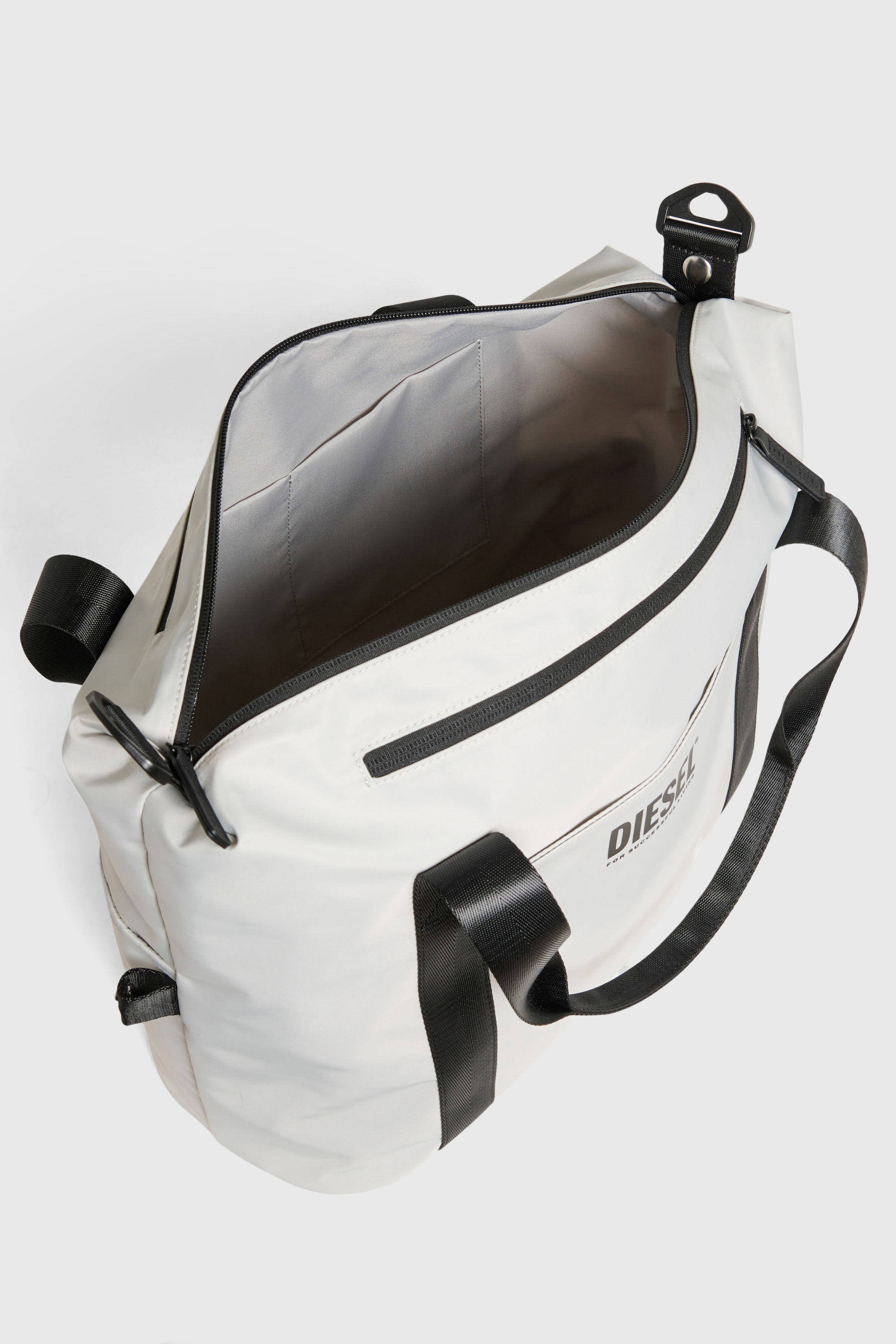 Diesel - WMUM, Wmum - Sac de voyage en nylon Femme in Gris - 4