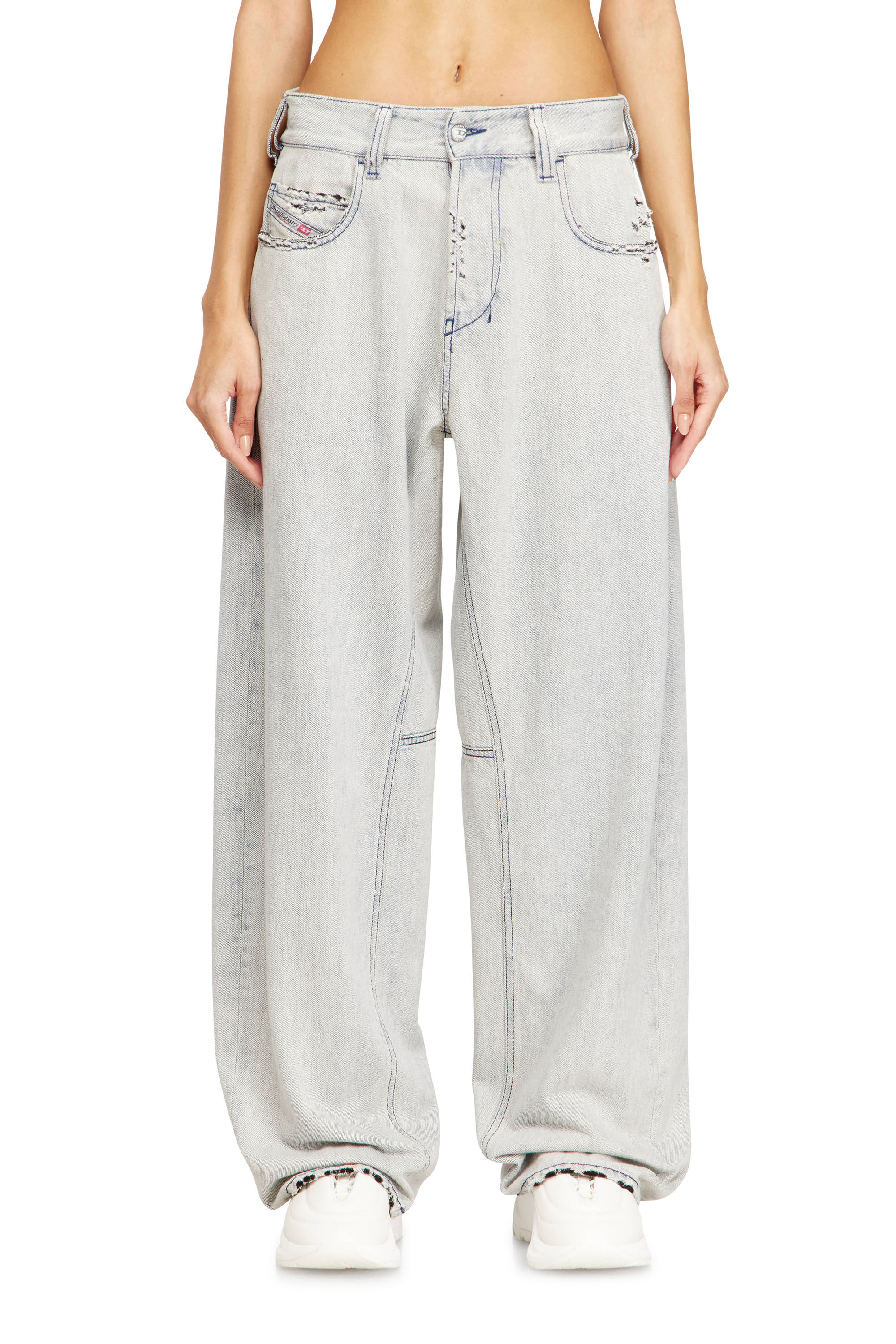 Diesel - Relaxed Jeans 1997 D-Enim-M 068UR Unisex, Blu Chiaro - Image 6