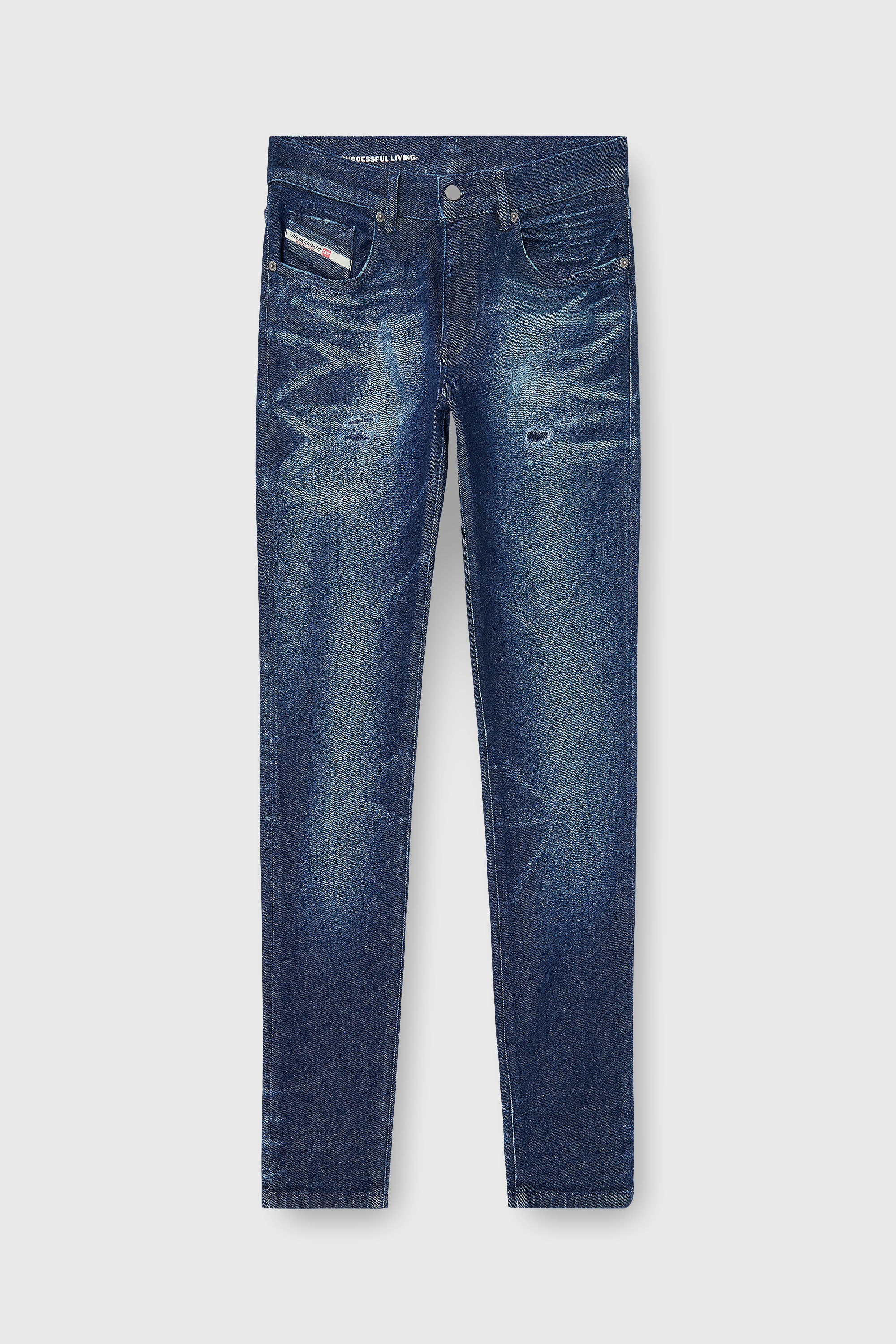 Diesel - Herren Slim Jeans 2019 D-Strukt 0KBBU, Dunkelblau - 6