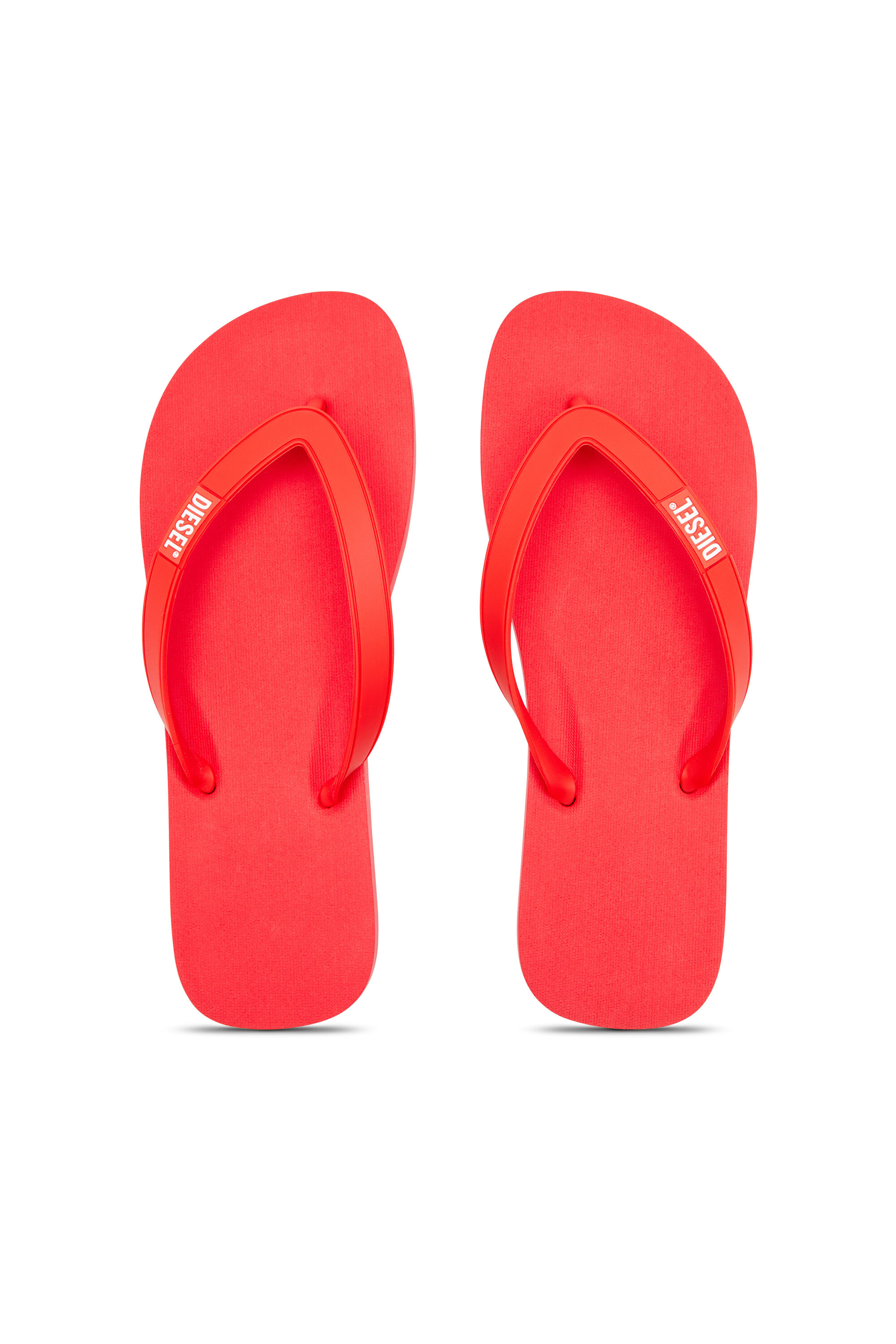 Diesel - SA-RIO W, Sa-Rio-Tongs en caoutchouc Femme in Rouge - 4