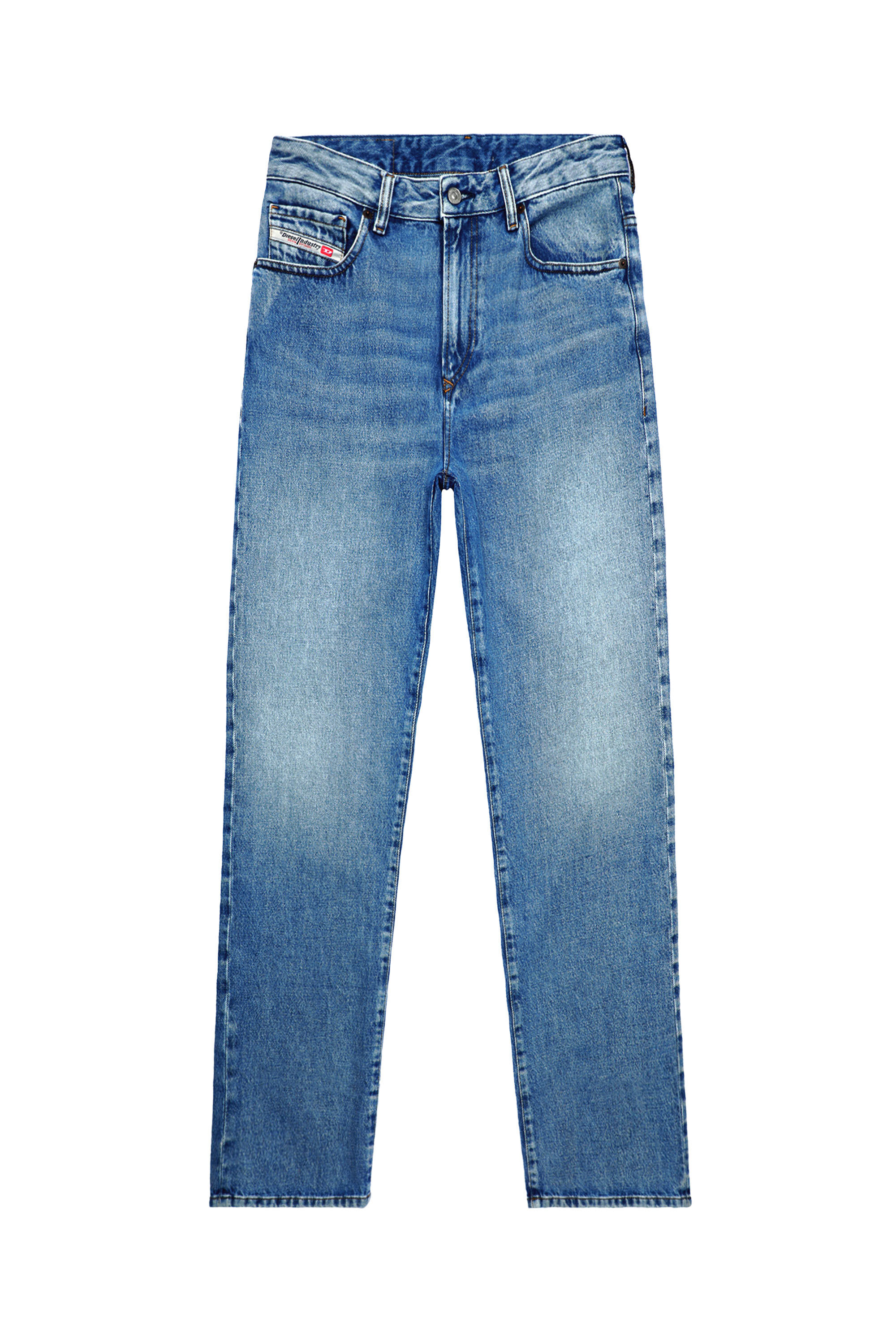 Diesel - 1999 09C16 Straight Jeans, Blu medio - Image 2