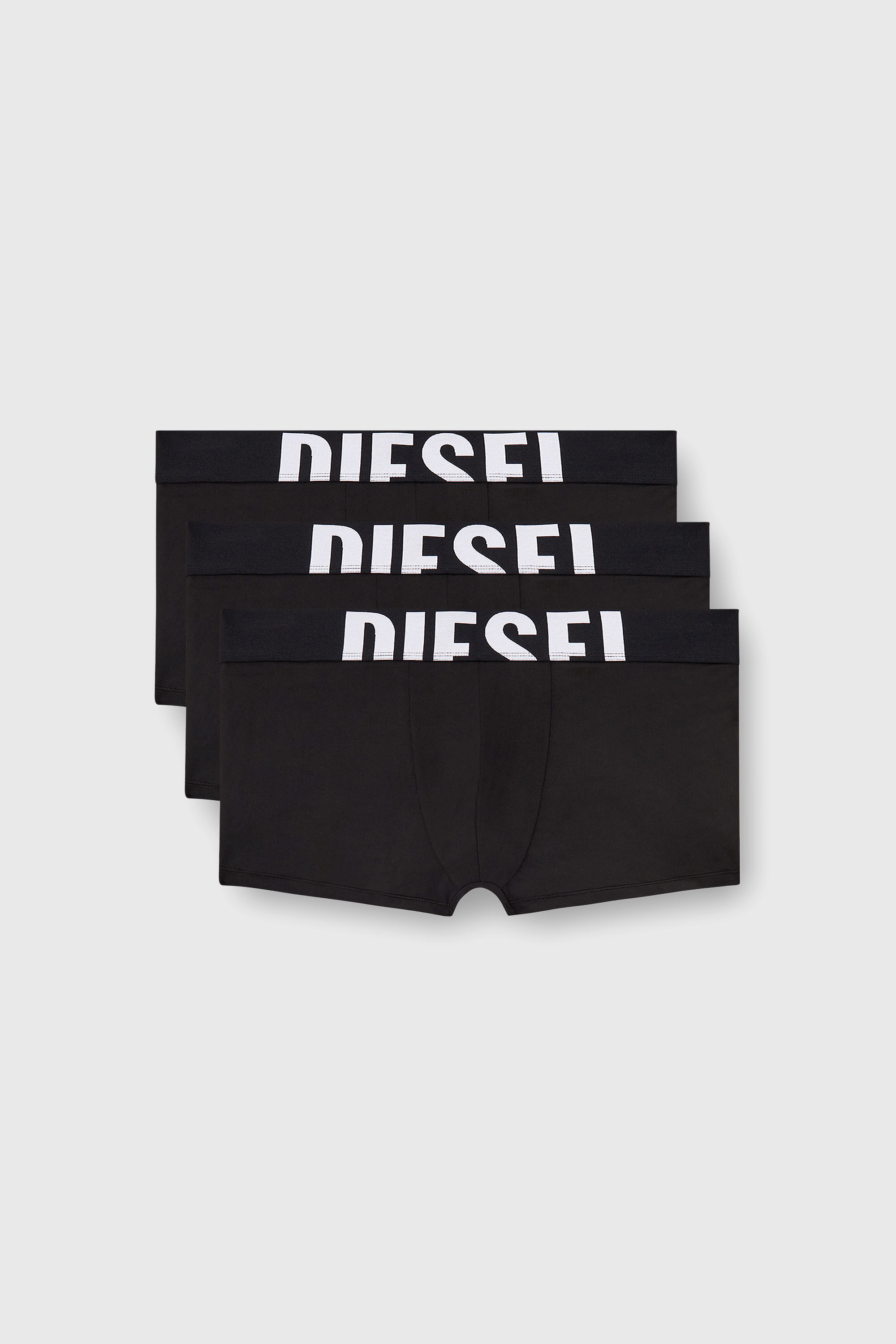 Diesel - DAMIEN-D-POP-3PACK-55, Herren Retropants im Dreierpack aus Mikrofaser in Schwarz - 2