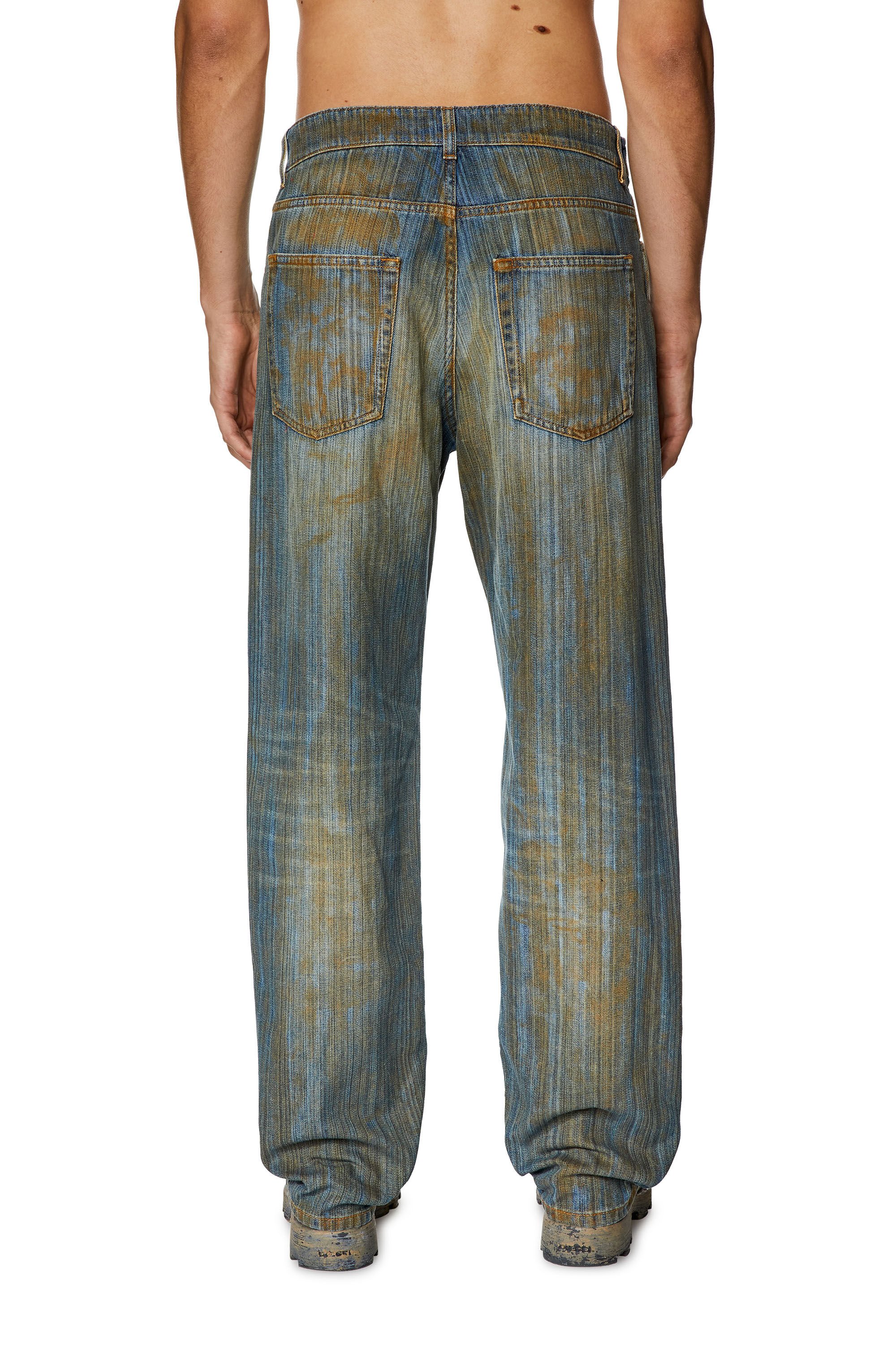 Diesel - Straight Jeans 2010 D-Macs 0NLAL, Blu medio - Image 4