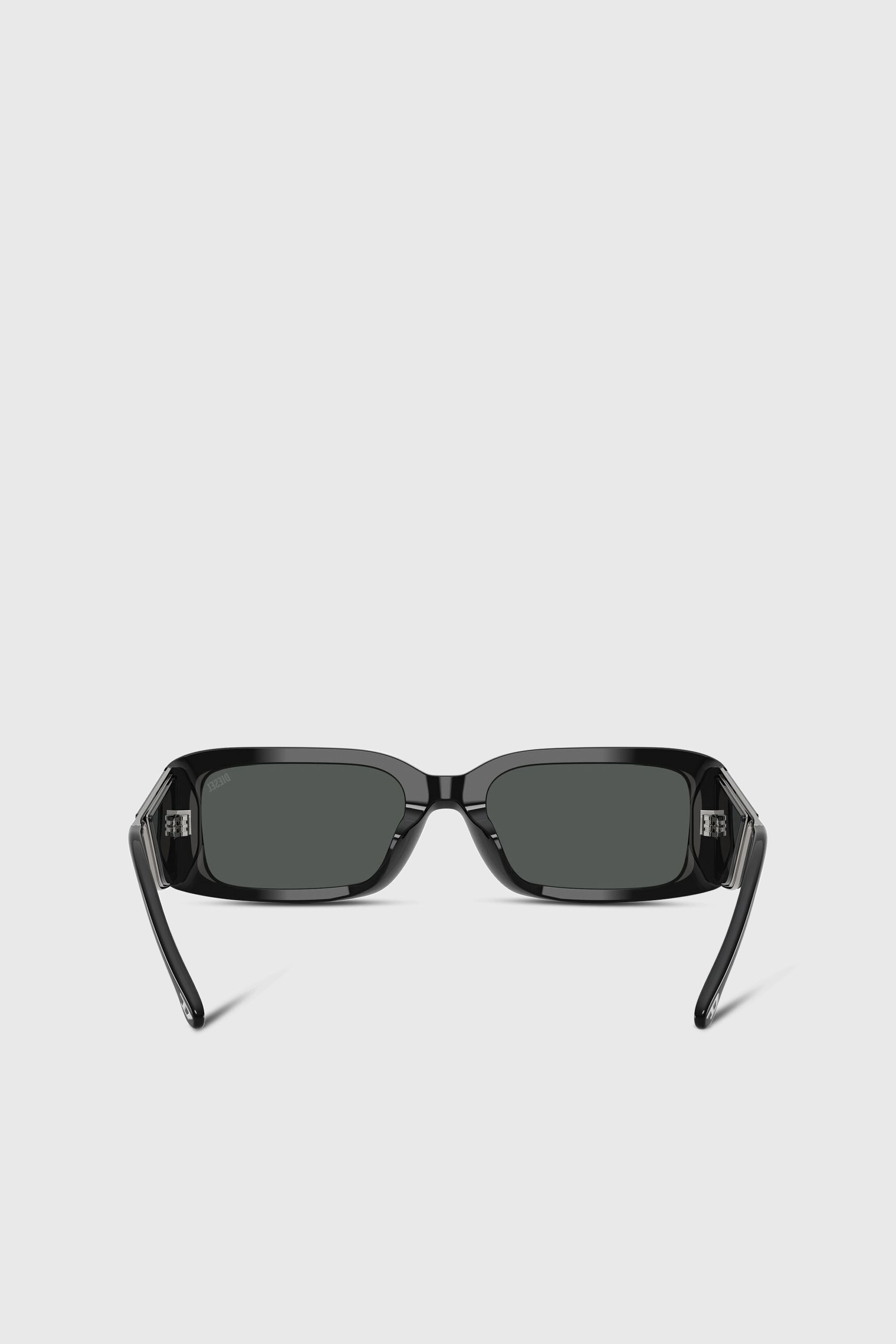 Diesel - 0DL2017U, Occhiali da sole rettangolari Unisex in Nero - 3