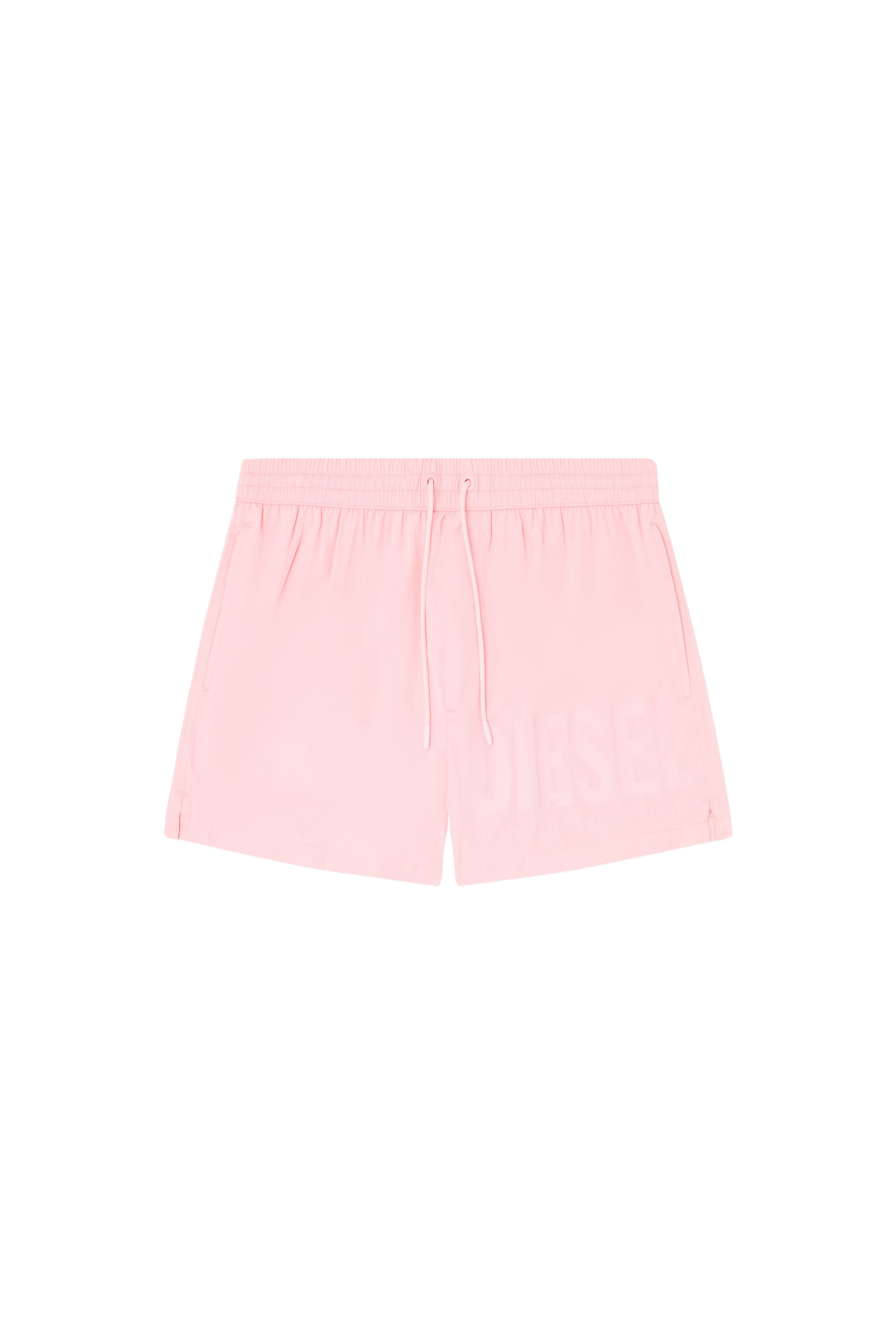 Diesel - MARIO-34-D-CORE, Short de bain avec logo imprimé Homme in Rose - 1