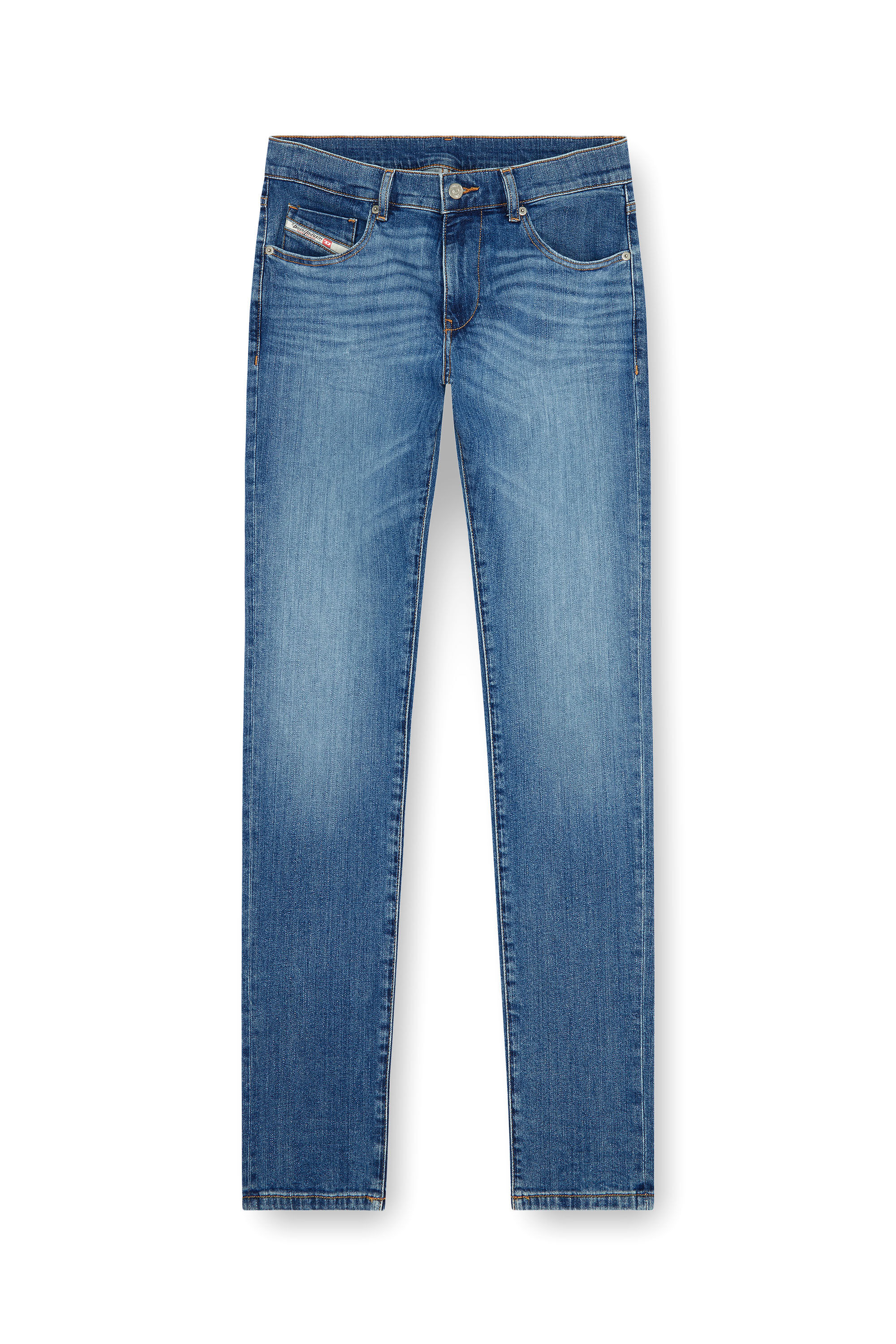 Diesel - Uomo Slim Jeans 2019 D-Strukt 0KIAL, Blu Chiaro - Image 1