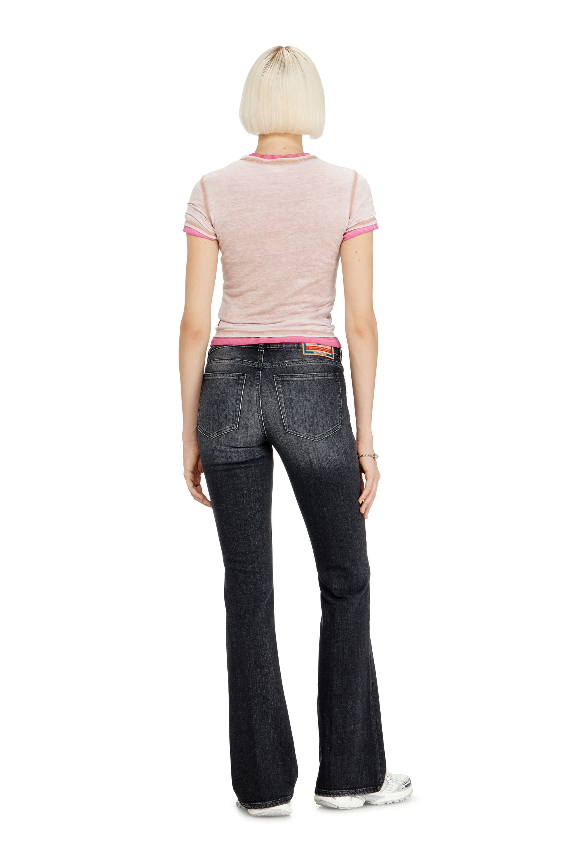 Diesel - Bootcut Jeans 1969 D-Ebbey 09L98 Femme, Noir/Gris fonc&eacute; - Image 3