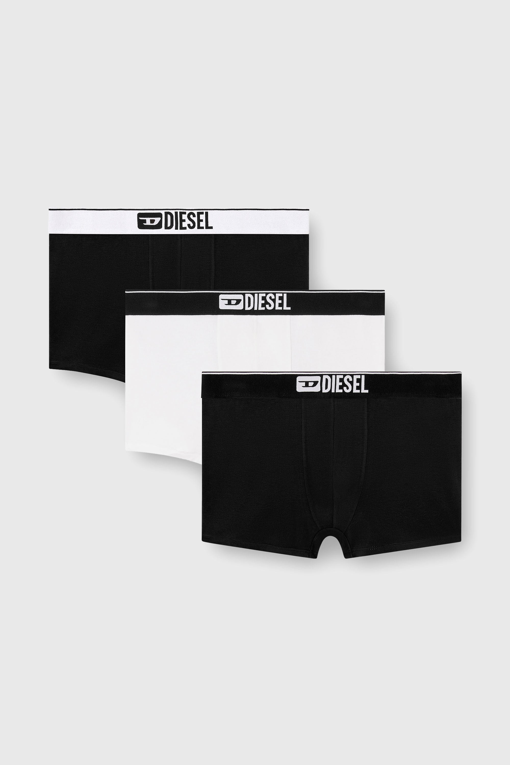 Diesel - UMBX-DAMIENTHREEPACK, Set da tre boxer tinta unita Uomo in Multicolor - 2