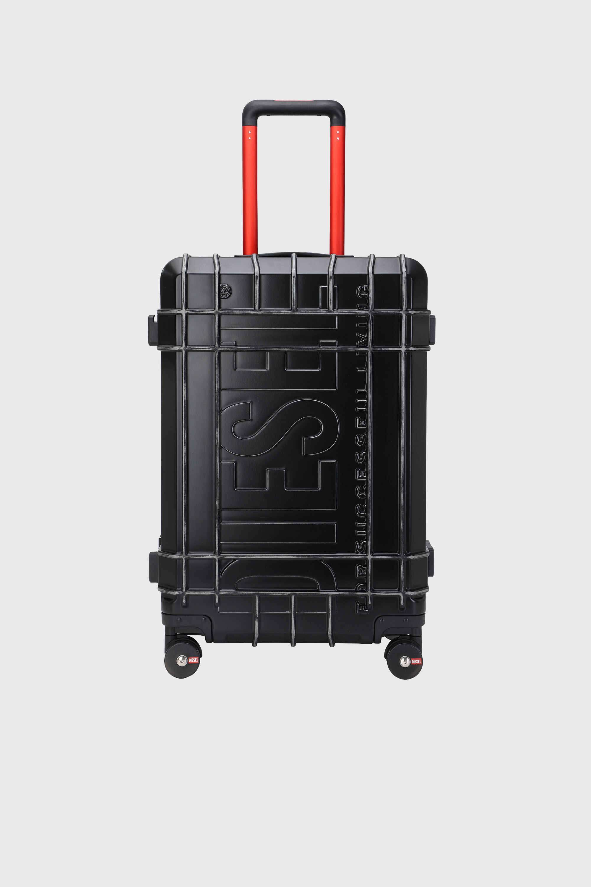 Diesel - DIESEL PC STRONG IMAGE TROLLEY- DSL003, Valigia resistente taglia M Unisex in Nero - 1