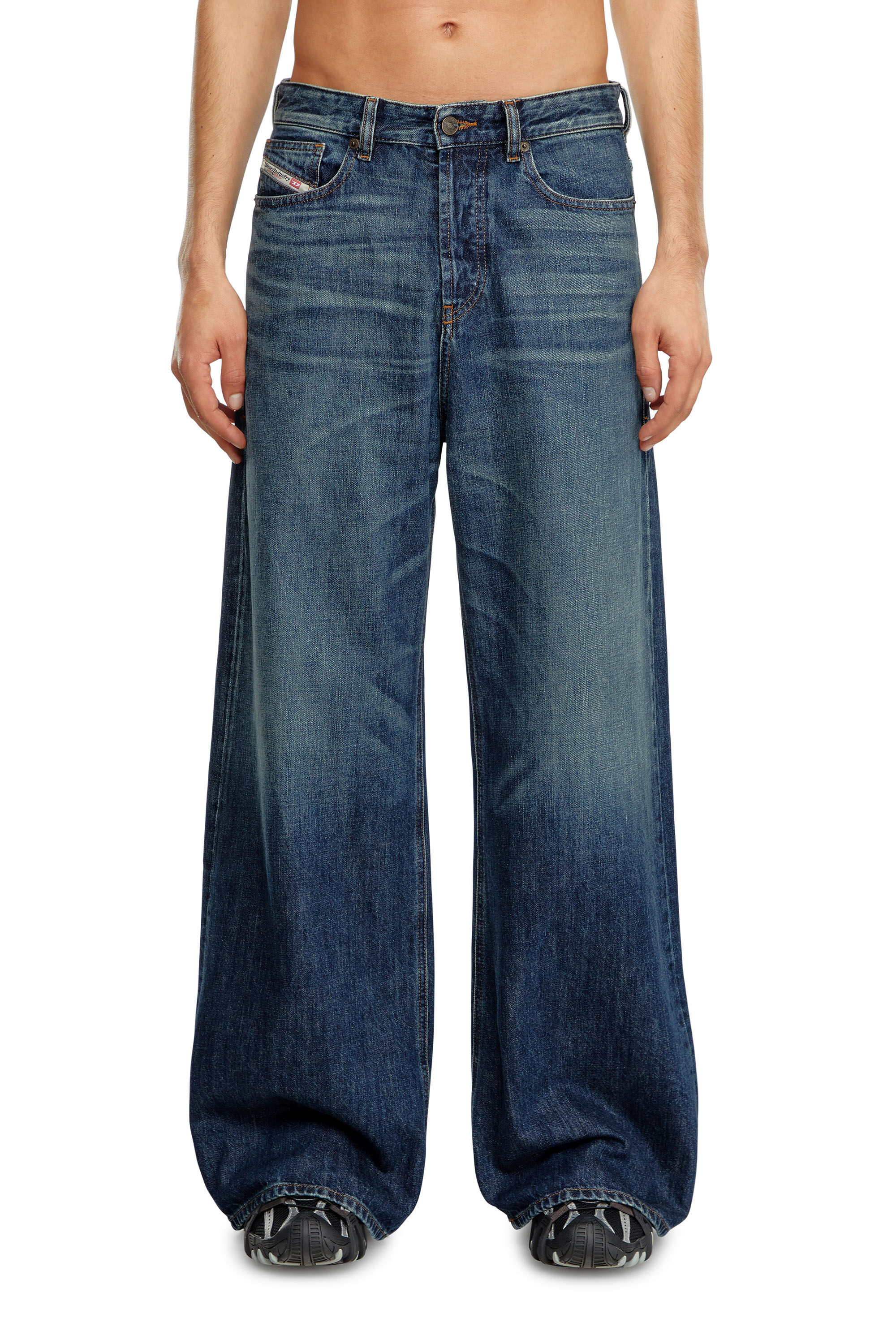 Diesel - Straight Jeans 1996 D-Sire 09H59, Blu Scuro - Image 7