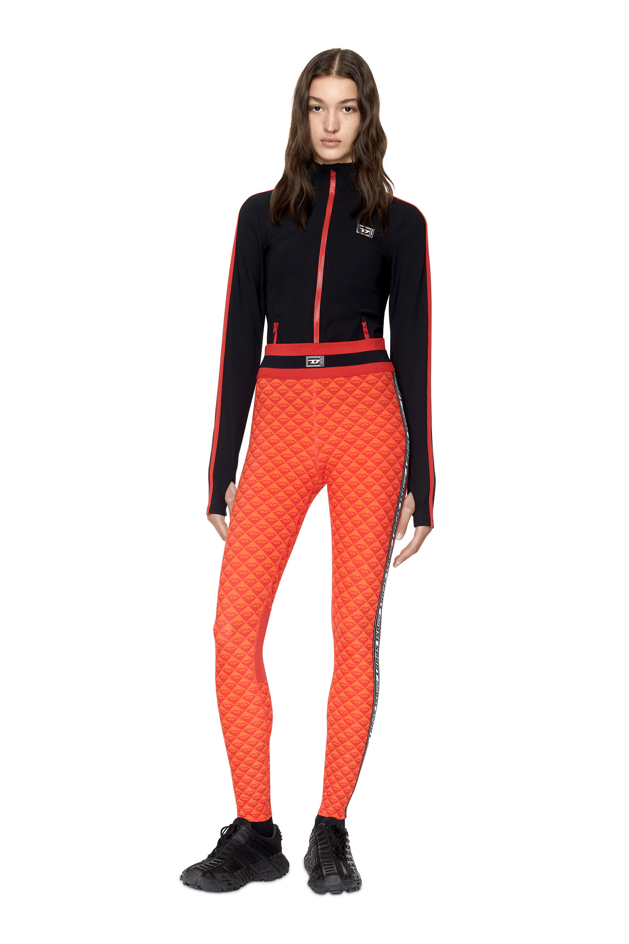 Diesel - AWST-FLOUW-WT20, Nero/Rosso - Image 1