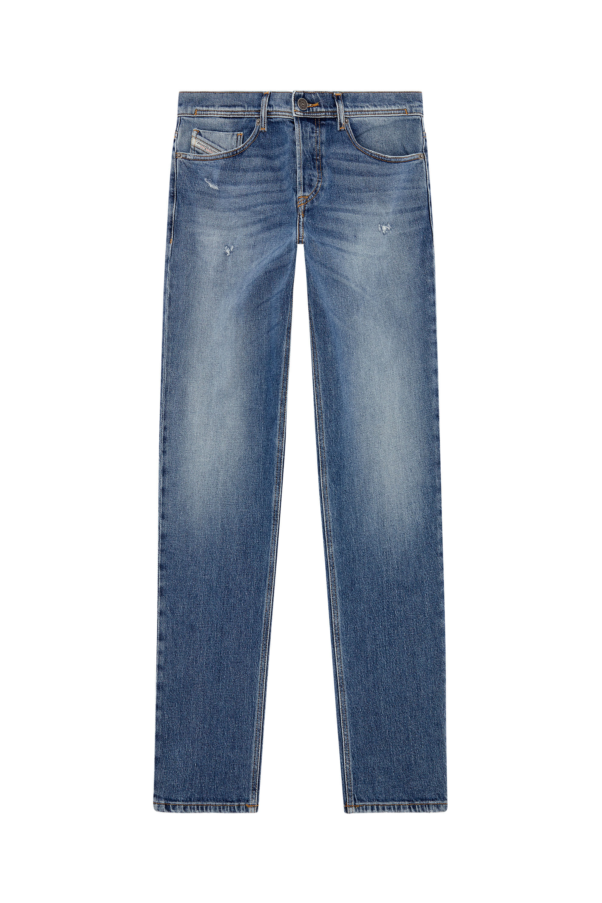 Diesel - Tapered Jeans 2023 D-Finitive 09I16, Bleu moyen - Image 2