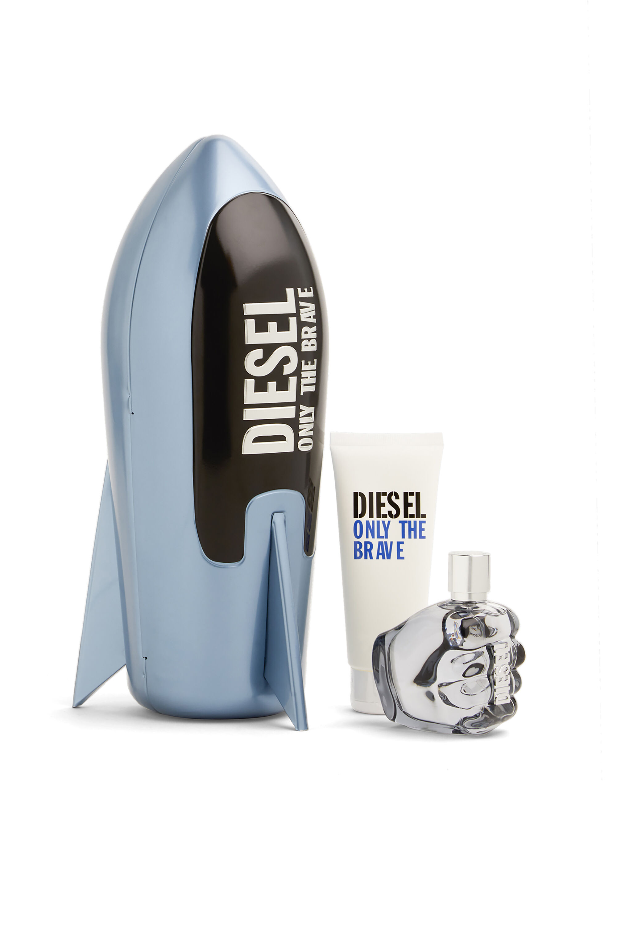 Diesel - ONLY THE BRAVE 75ML PREMIUM GIFT SET, Bleu - Image 1