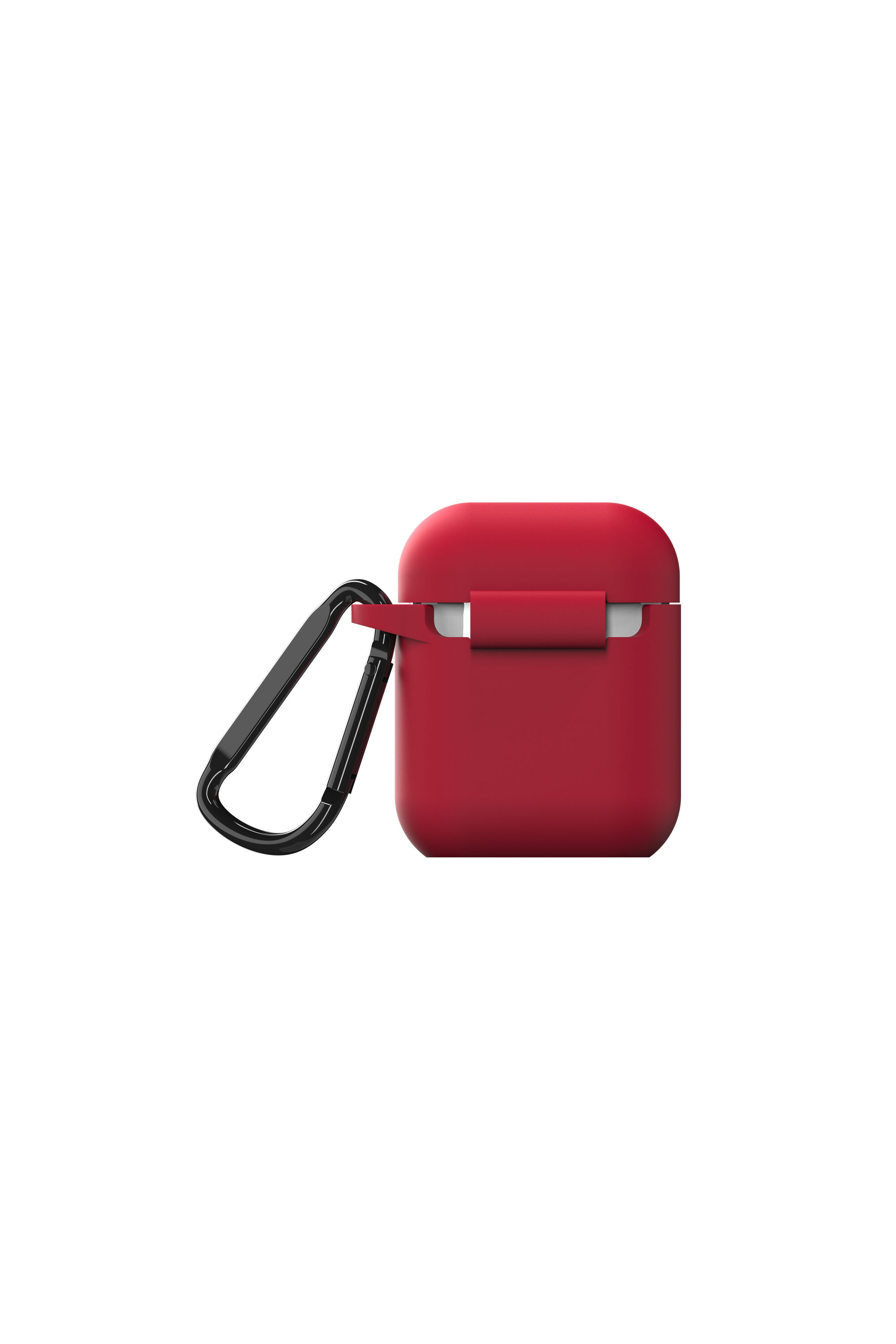 Diesel - 45832 AIRPOD CASE, Unisex Silikon AirPods Case in Rot - 2