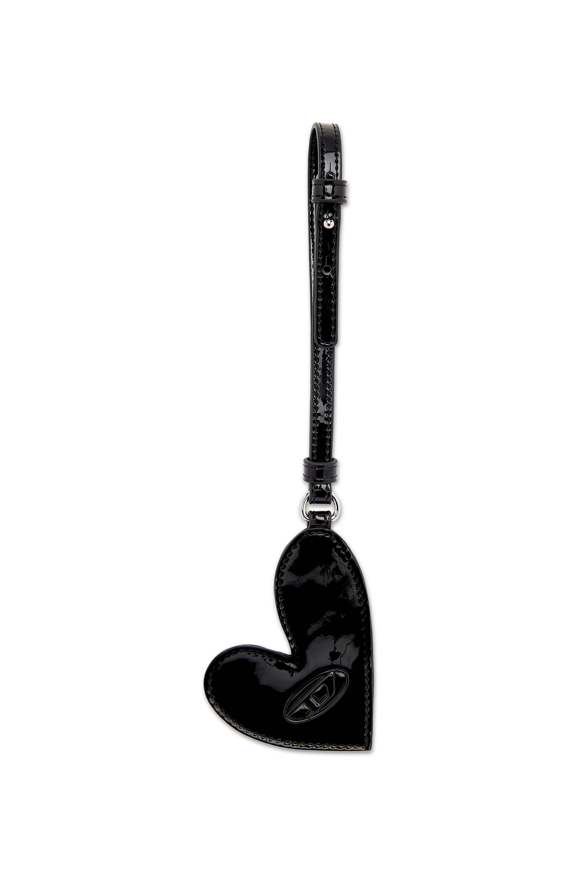 Diesel - PLAY MIRROR, Breloque miroir avec finition brillante Femme in Noir - 1