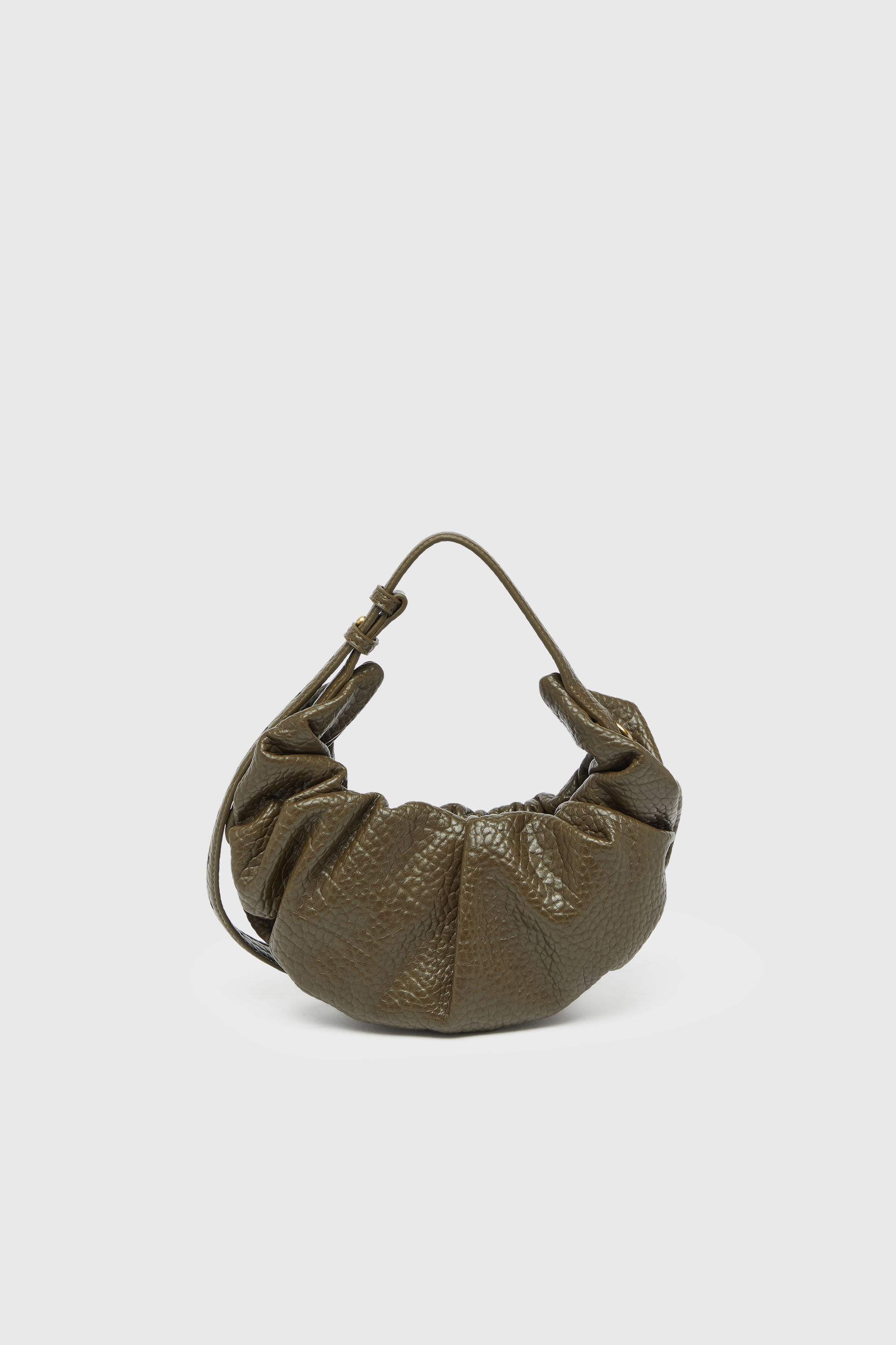 Diesel - GRAB-D HOBO S, Grab-D- Borsa hobo piccola effetto bubble arricciato Donna in Marrone - 2