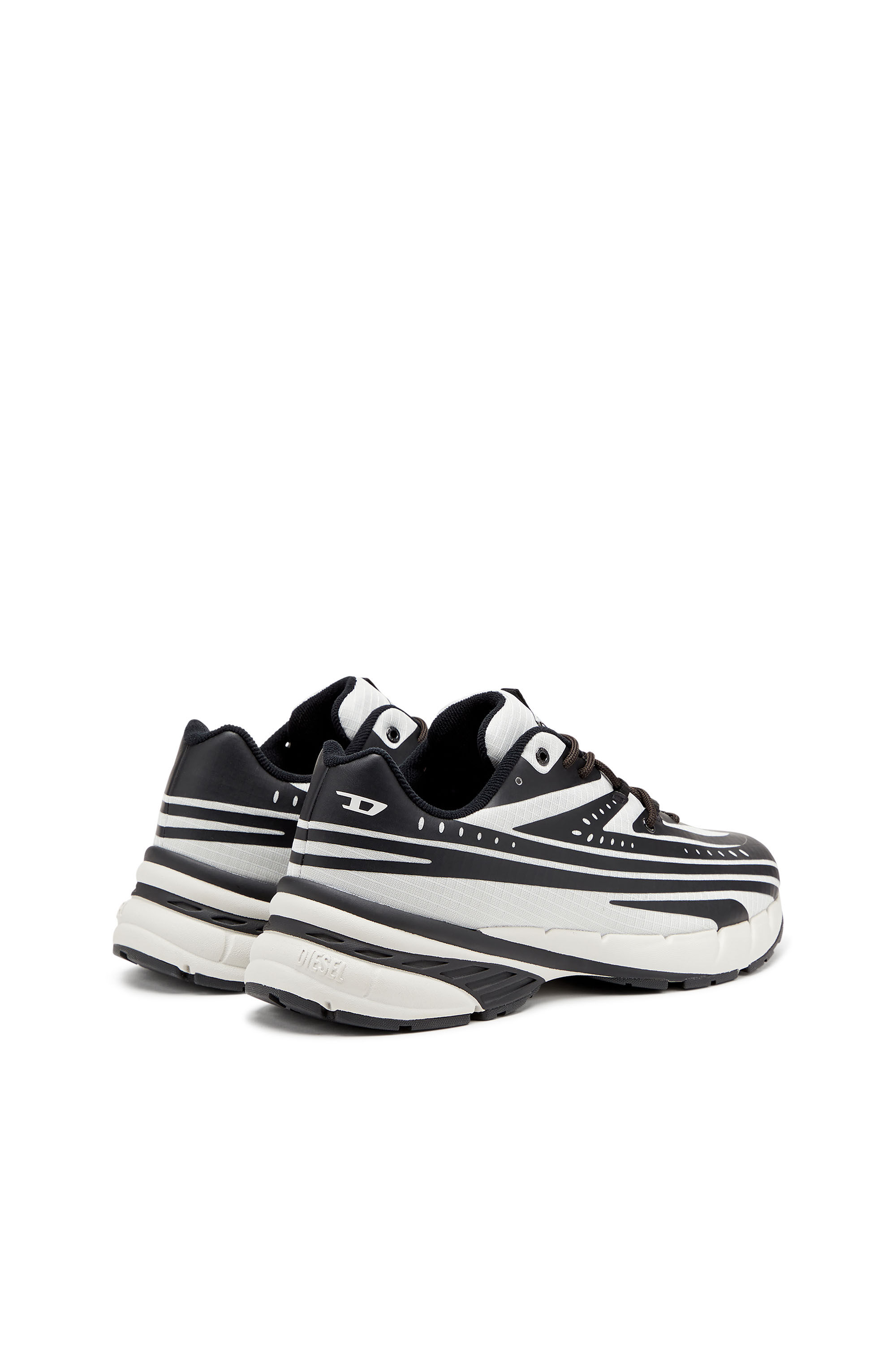 Diesel - D-AIRSPEED LOW, D-Airspeed Low-Sneaker a righe in ripstop coated Uomo in Multicolor - 3