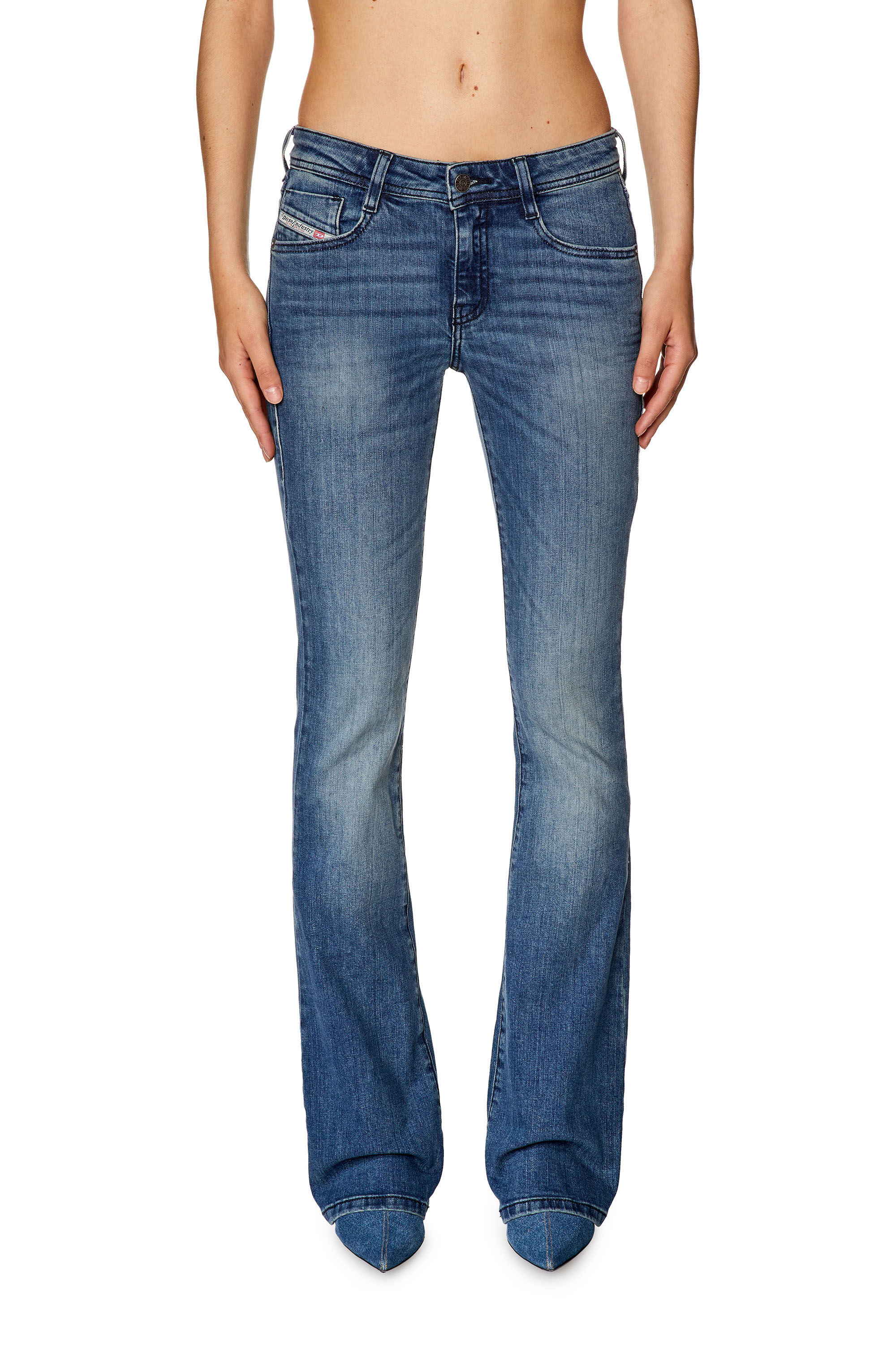 Diesel - Bootcut and Flare Jeans 1969 D-Ebbey 0LICM, Blu medio - Image 3