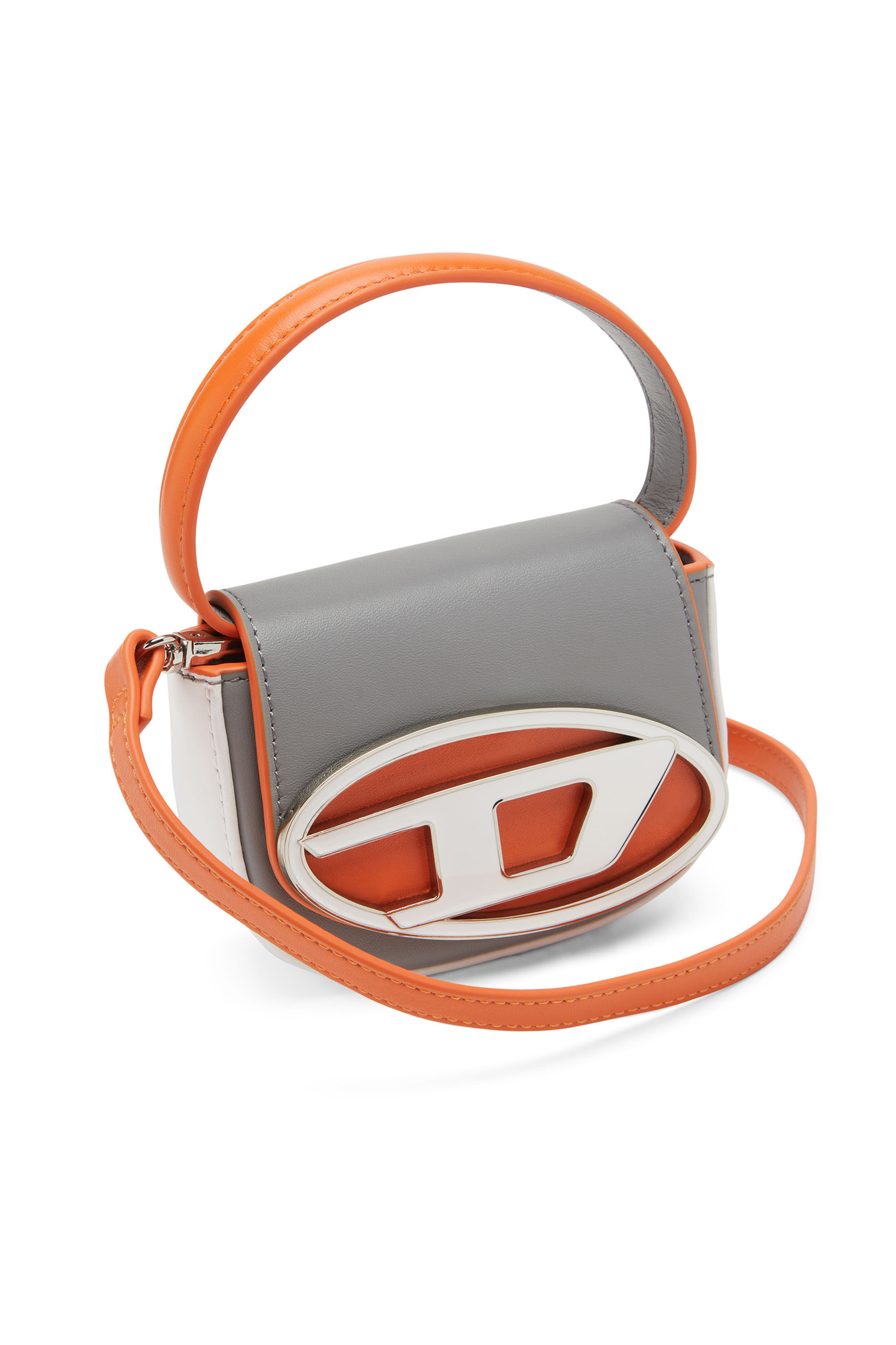 1DR XS Woman: Colour-block mini bag with in nappa | Diesel