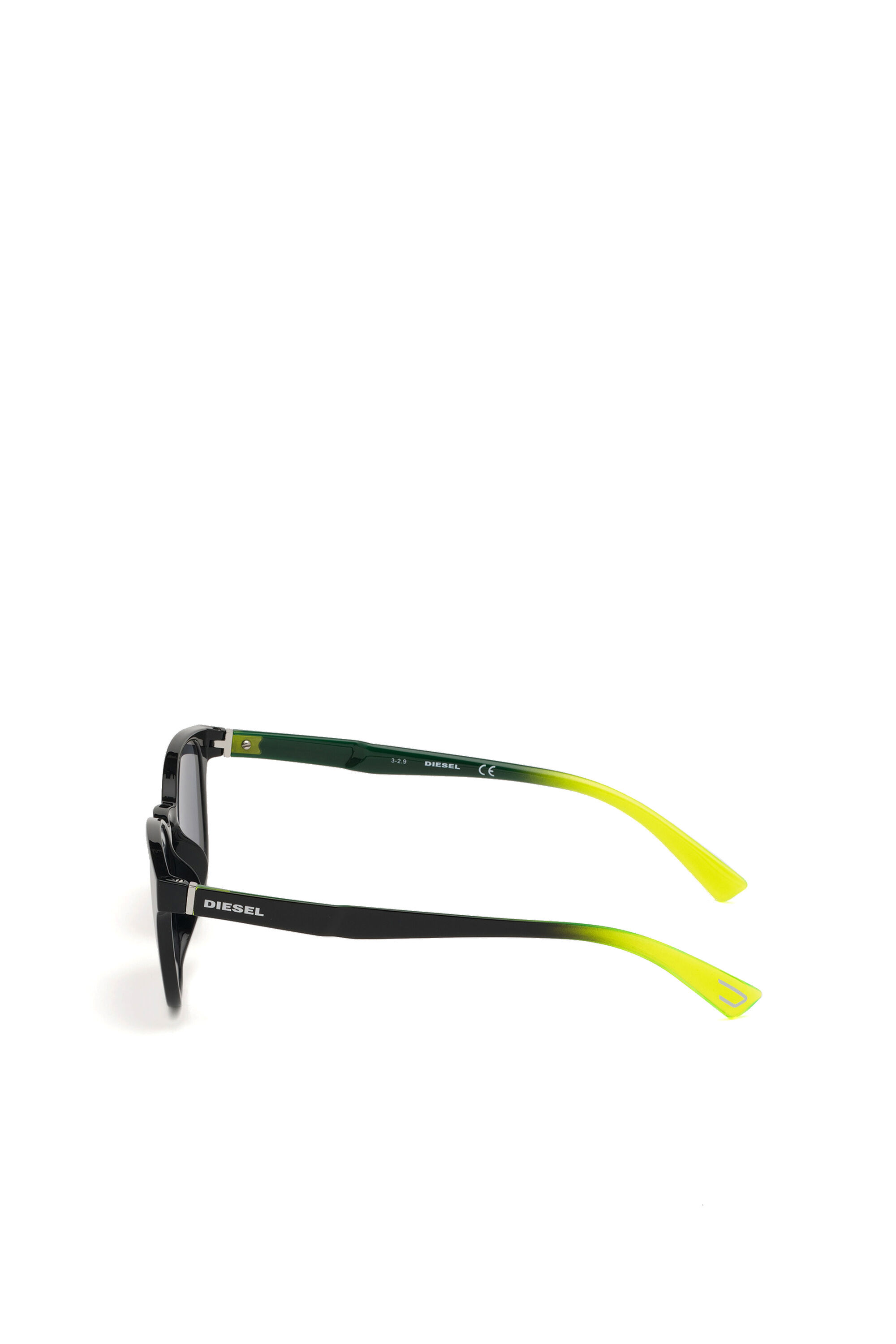 Diesel - DL0328, Occhiali unisex con lenti polarizzate Unisex in Nero - 4