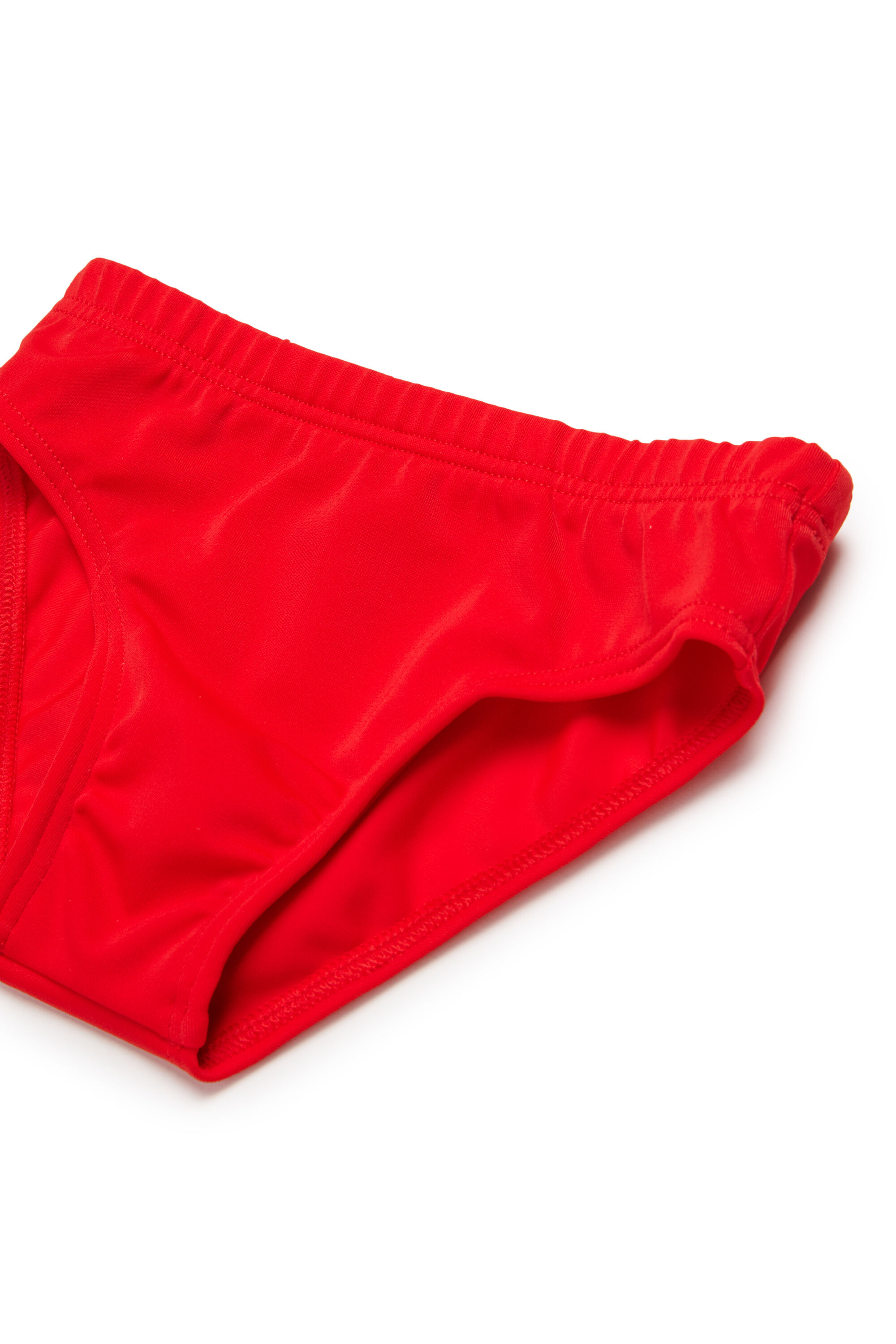 Diesel - MILIB, Slips de bain avec imprim&eacute; Diesel Homme in Rouge - 3