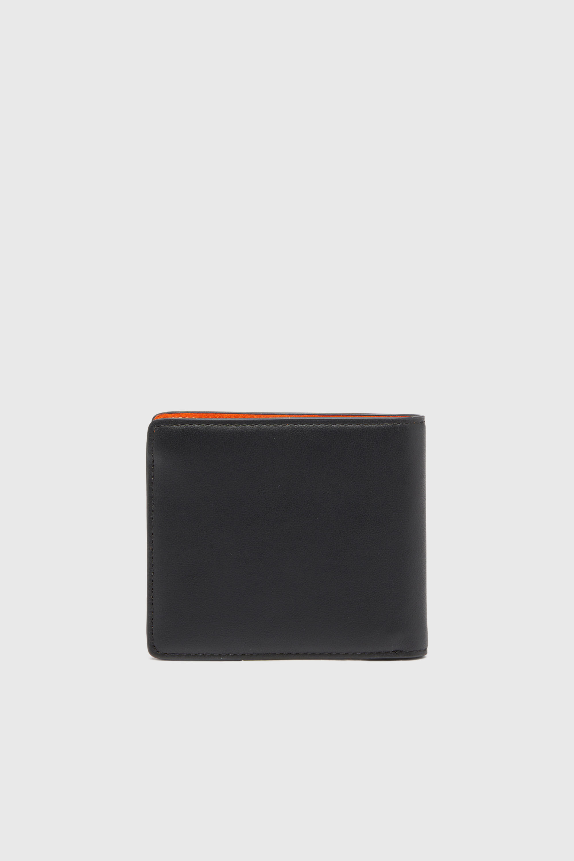 BISCOTTO BI-FOLD COIN S 3D, Schwarz/Orange