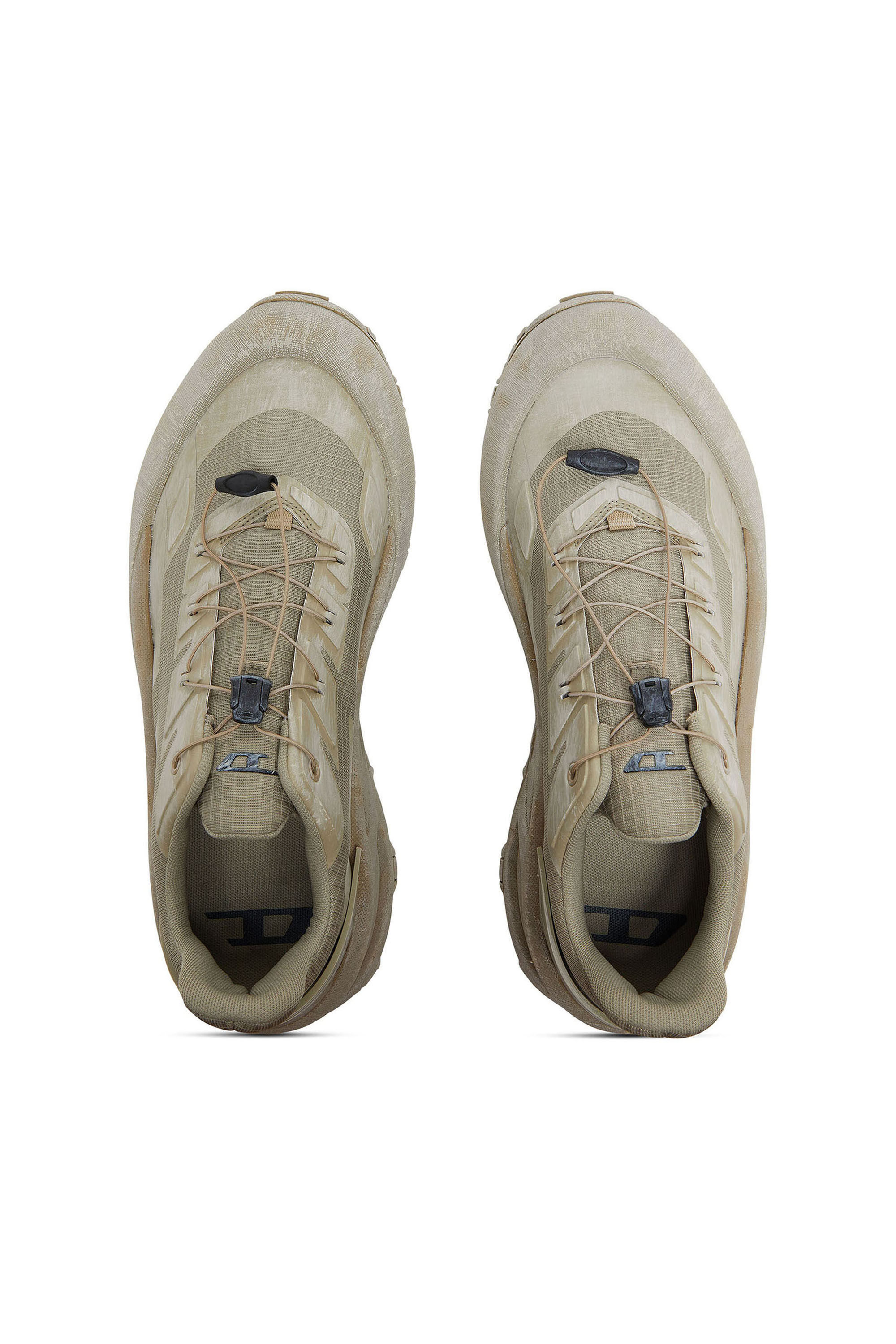 Diesel - D-CAGE RUNNER, D-Cage-Sneaker in ripstop distressed Uomo in Verde - 4