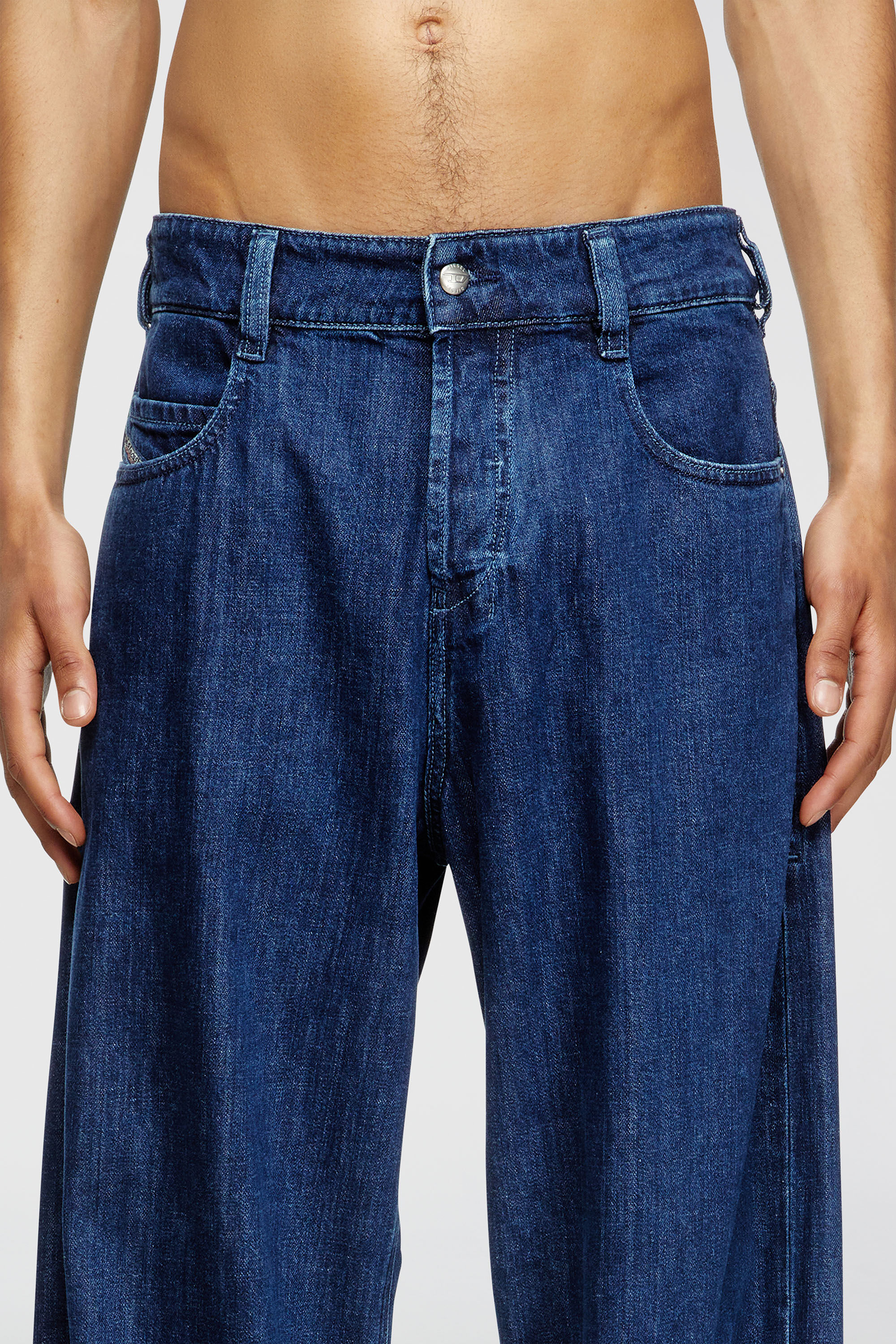 Diesel - Relaxed Jeans 1997 D-Enim-M 0DBDX Unisex, Blu Scuro - Image 7