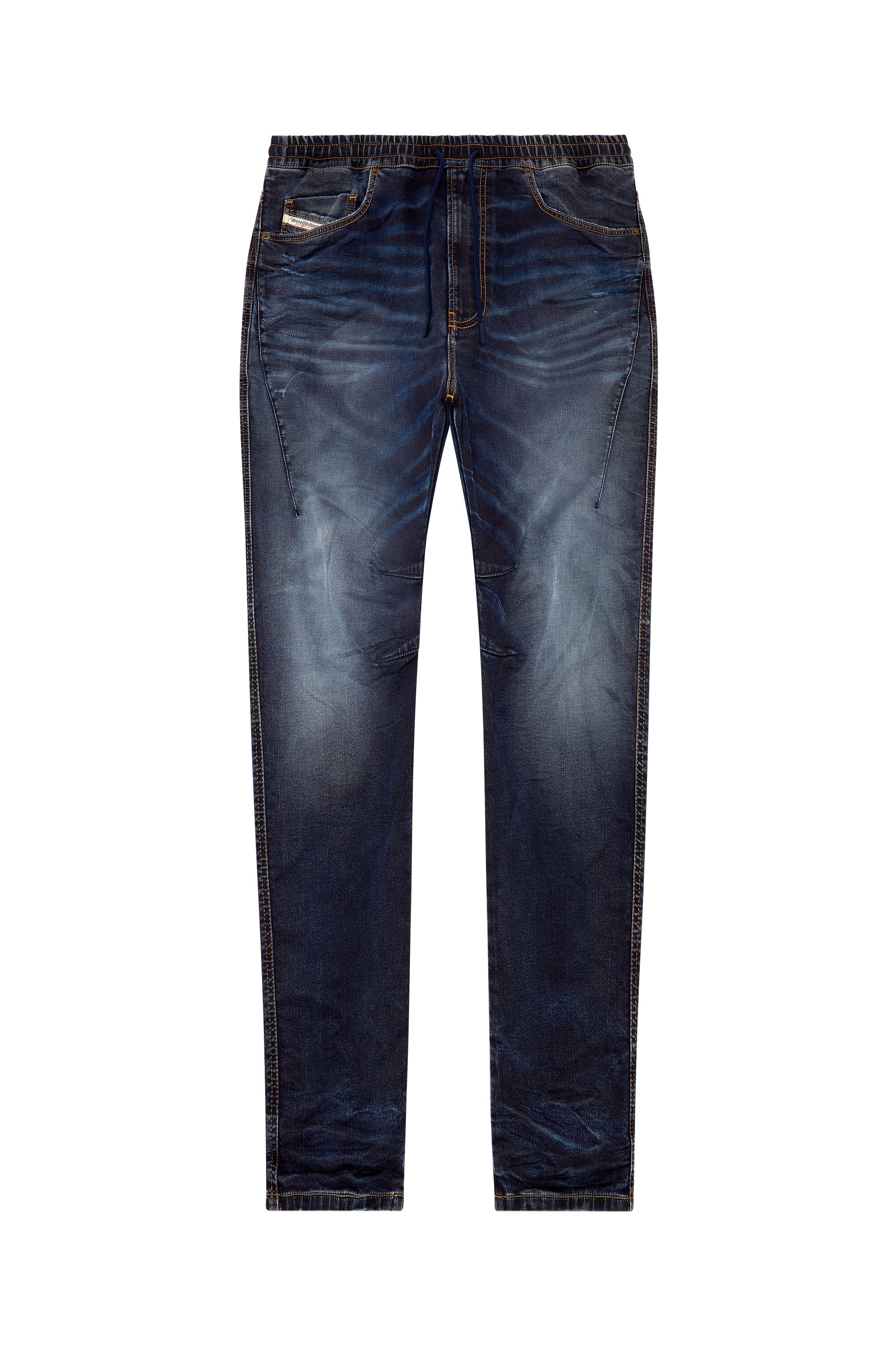 Diesel - Tapered 2040 D-Amage Joggjeans® 09I18, Blu Scuro - Image 2