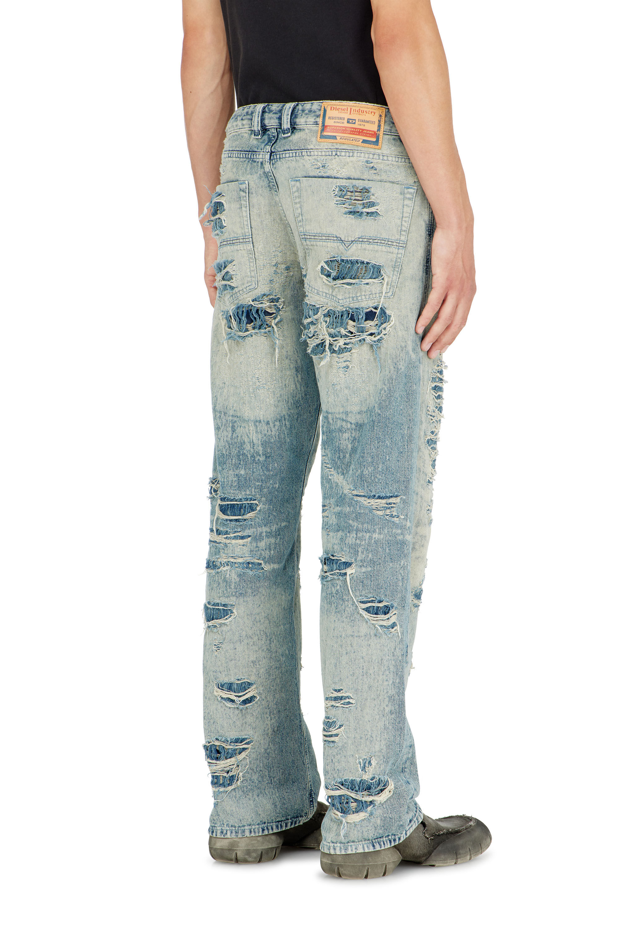 Diesel - Herren Relaxed Jeans 1980 D-Eeper 068YM, Mittelblau - 5