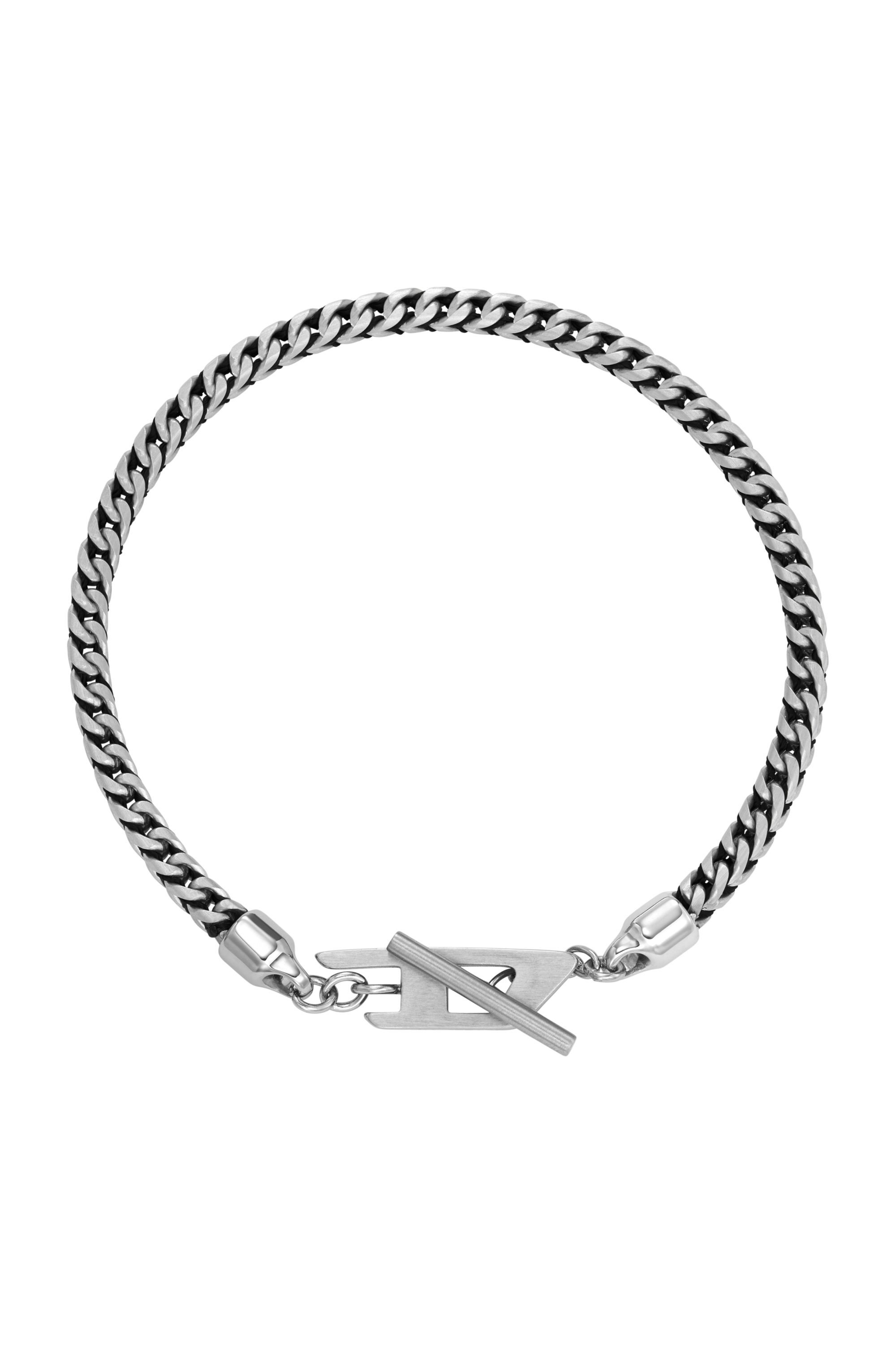 Diesel - DX1551040 JEWEL, Bracciale a catena in acciaio inossidabile Unisex in Argento - 1