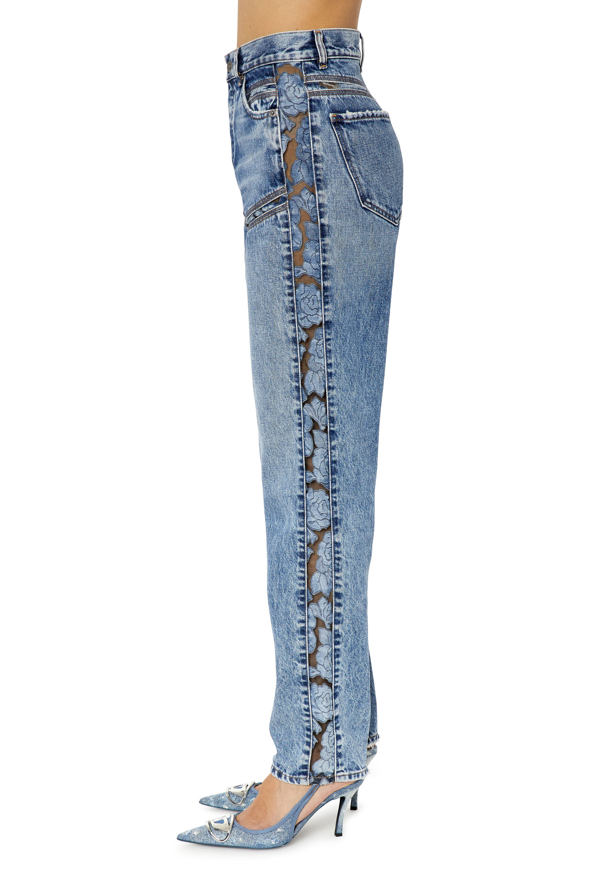 Diesel - D-Pilut 007J3 Straight Jeans, Medium blue - Image 5